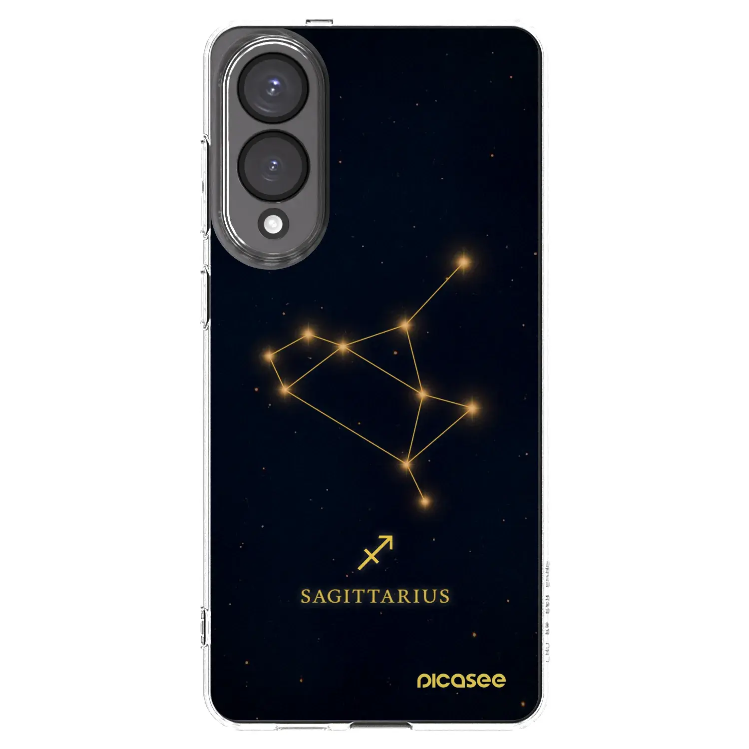 Silikonový průhledný obal pro Samsung Galaxy S25 Edge 5G - SAGITTARIUS