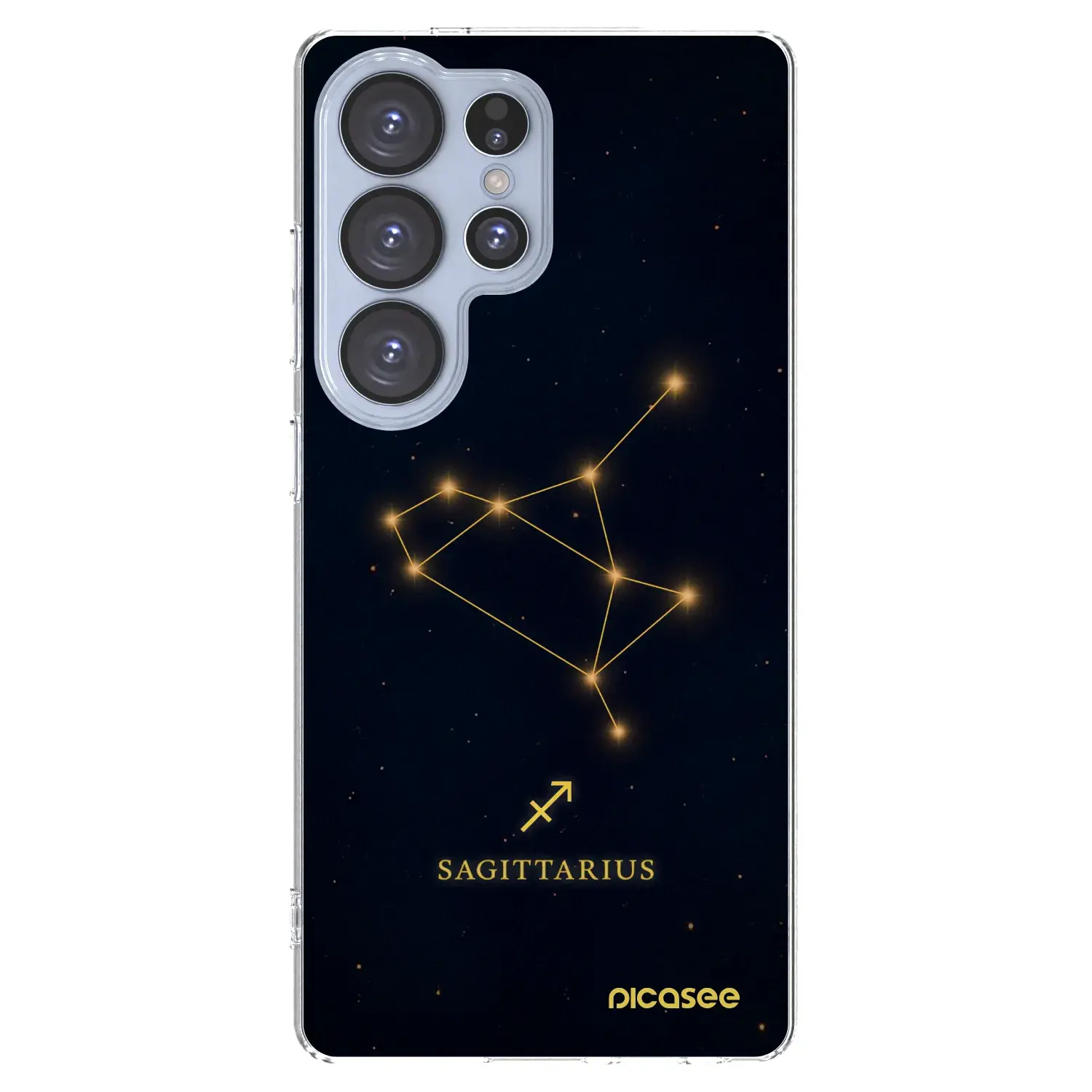 Silikonový průhledný obal pro Samsung Galaxy S25 Ultra 5G - SAGITTARIUS