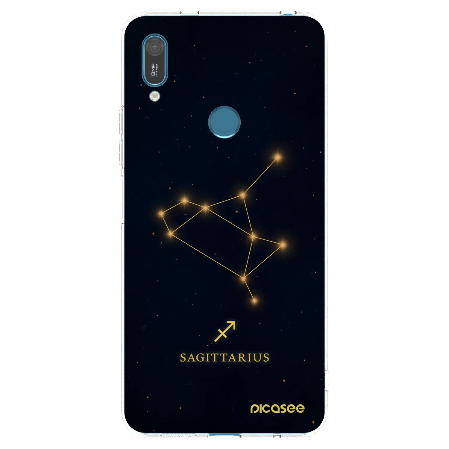 Silikonový průhledný obal pro Huawei Y7 2019 - SAGITTARIUS