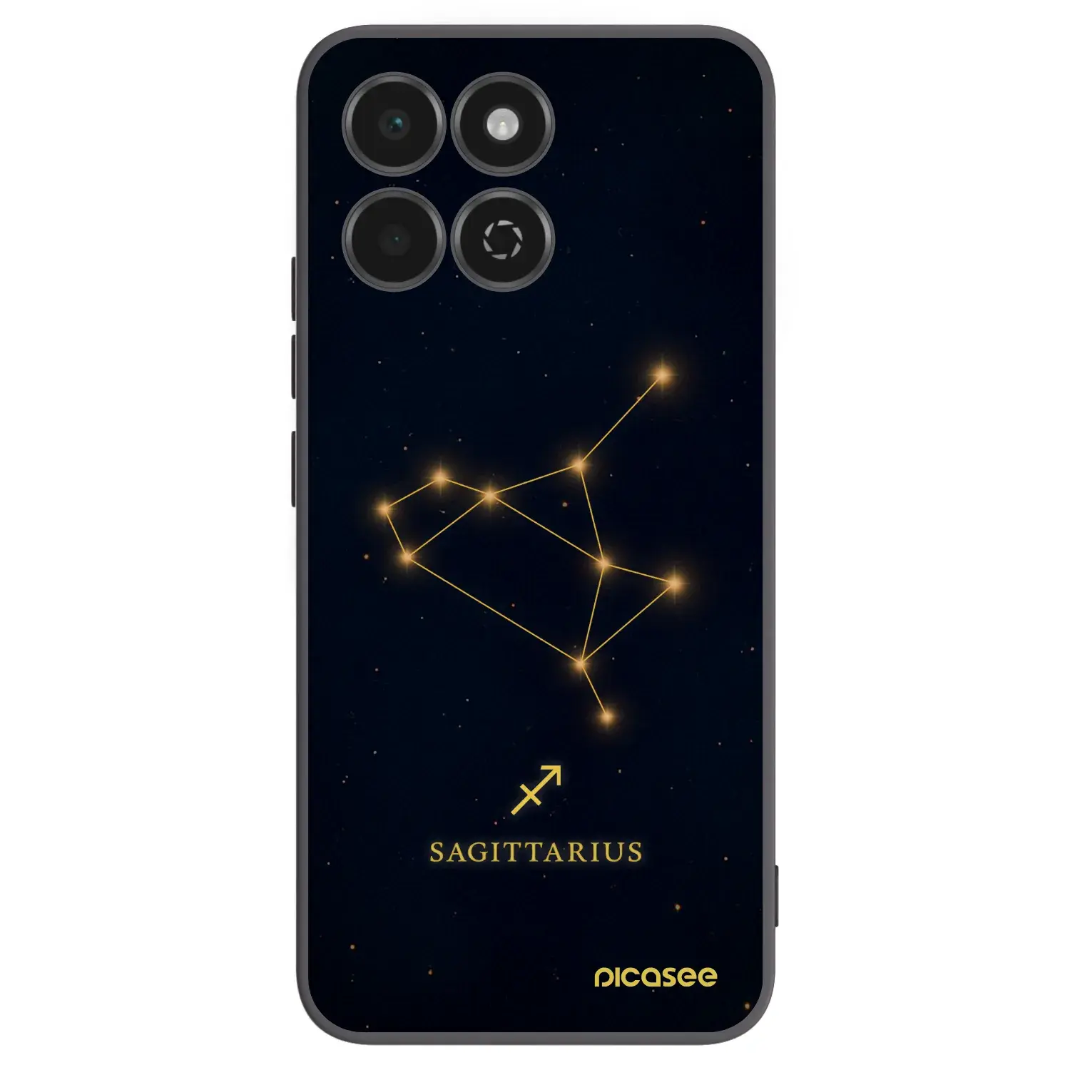 Silikonový černý obal pro Honor 200 Smart 5G - SAGITTARIUS