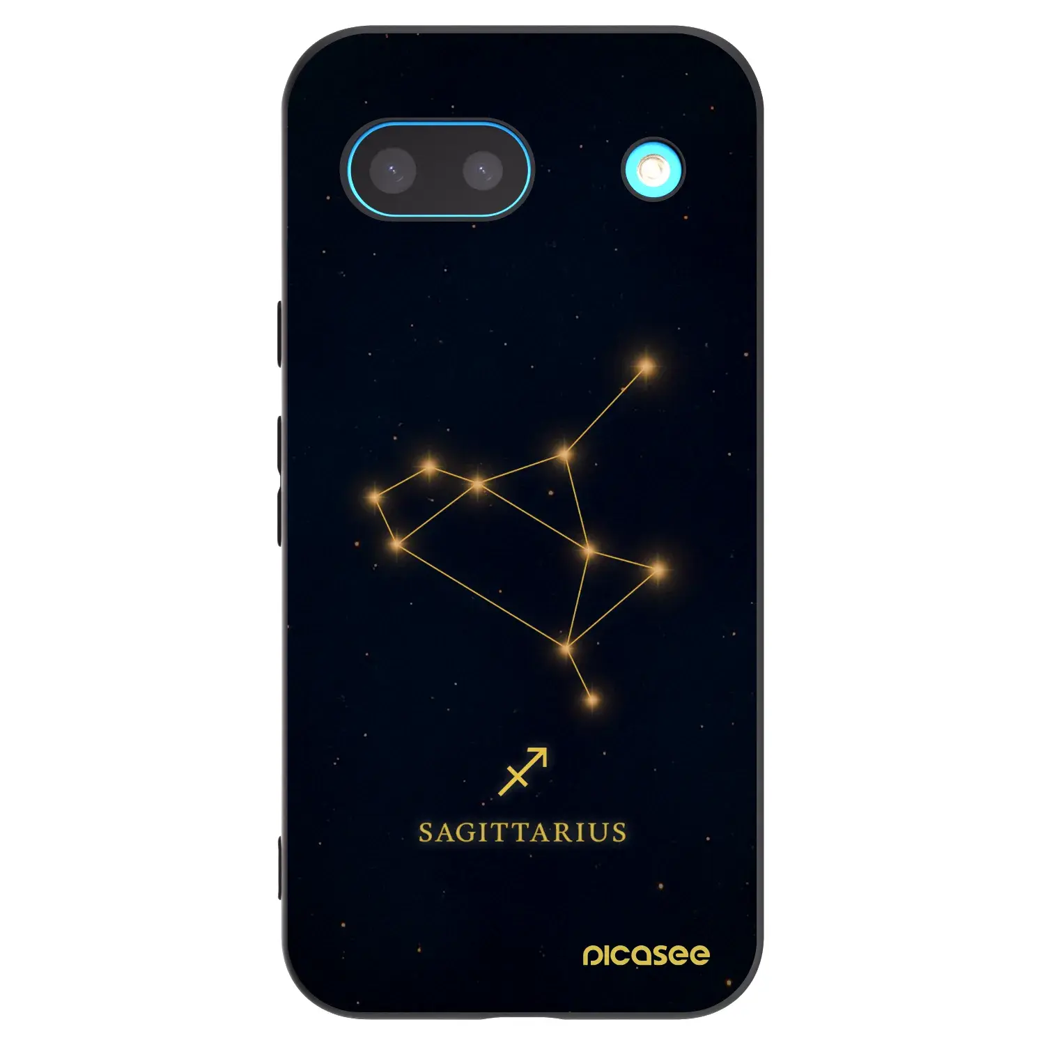 Silikonový černý obal pro Google Pixel 8 - SAGITTARIUS