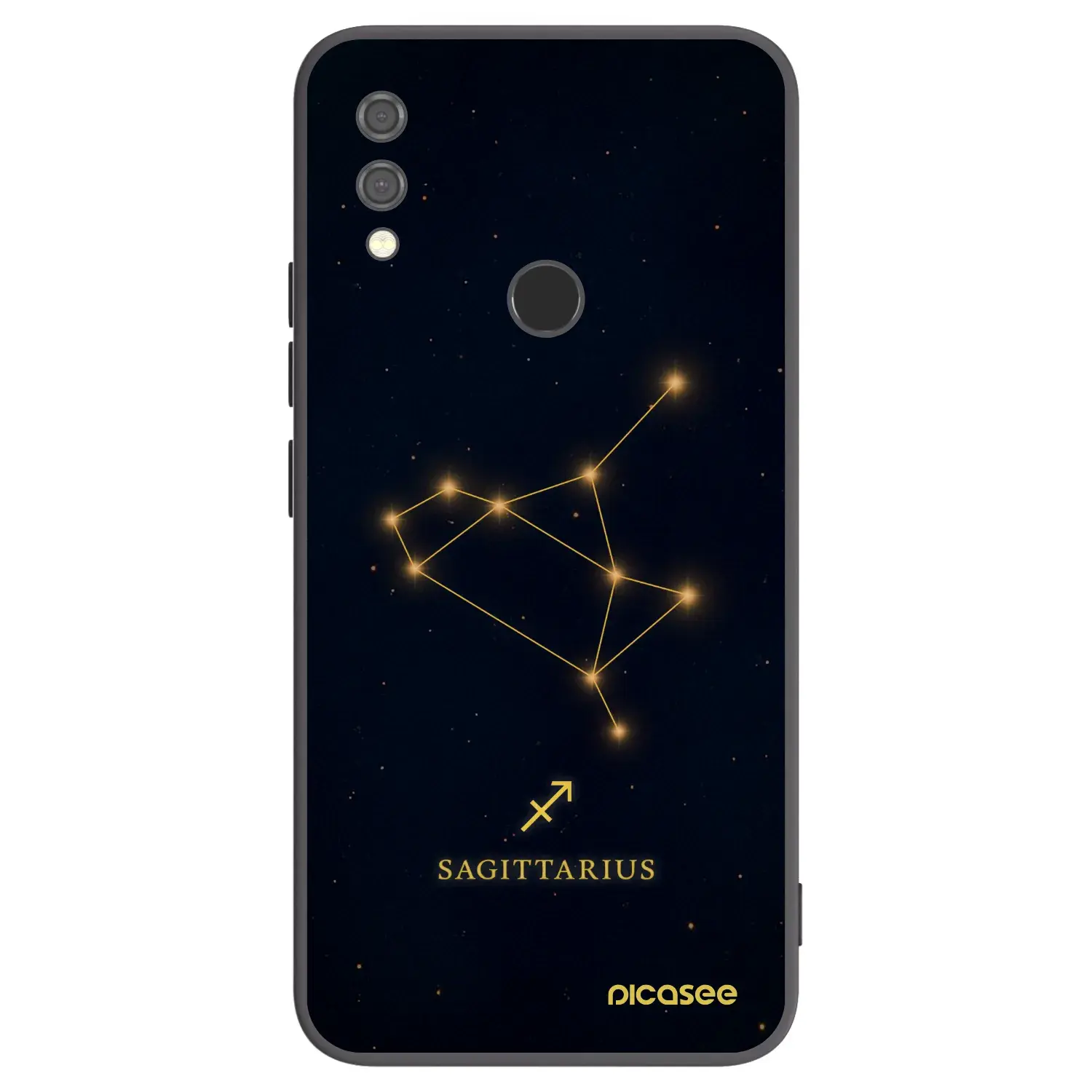 Silikonový černý obal pro Xiaomi Redmi Note 7 - SAGITTARIUS