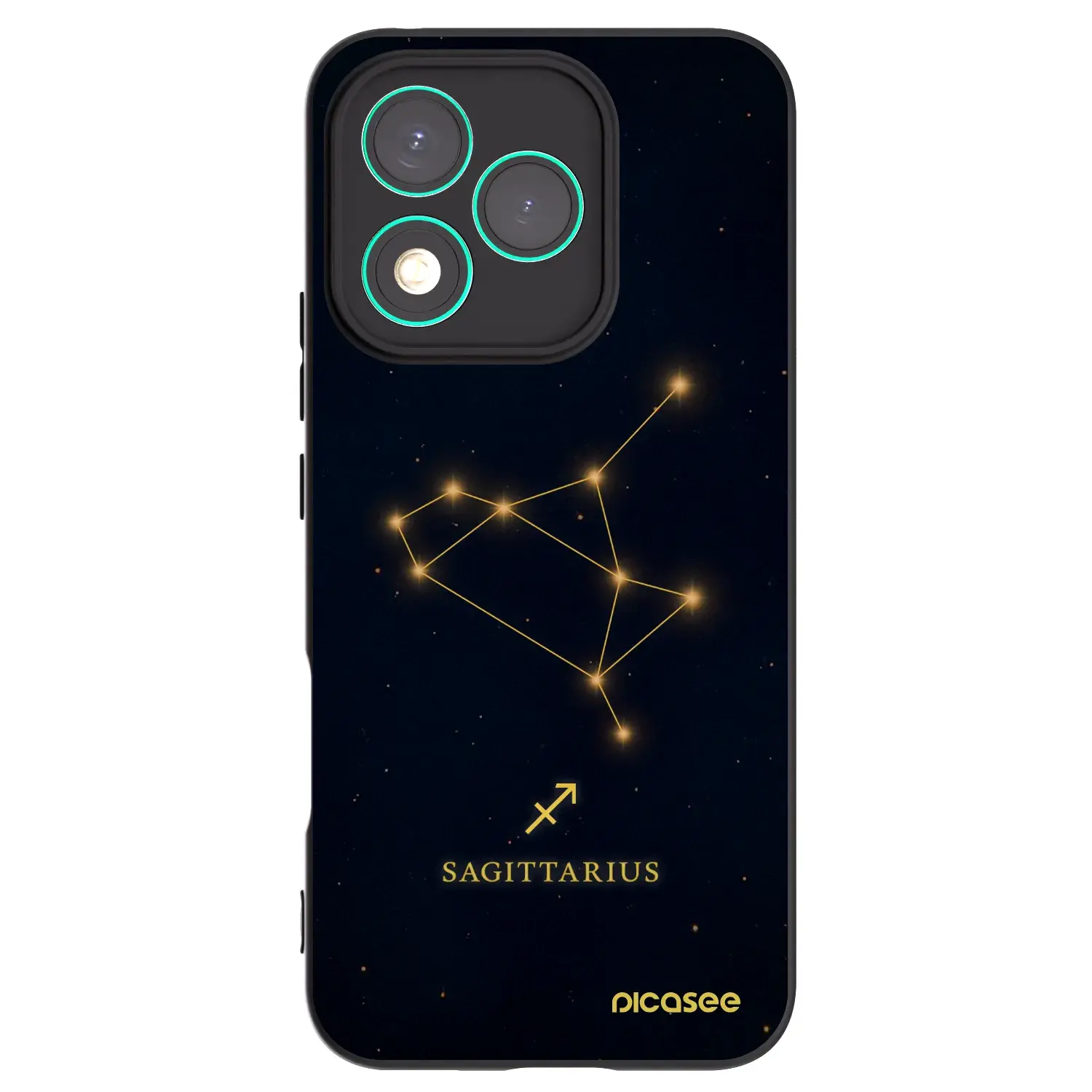 Silikonový černý obal pro Honor 400 Lite 5G - SAGITTARIUS