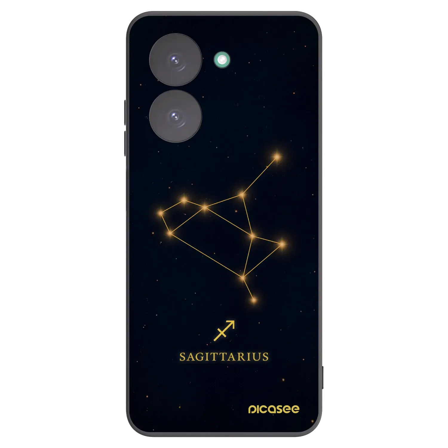 Silikonový černý obal pro Xiaomi Redmi A5 - SAGITTARIUS