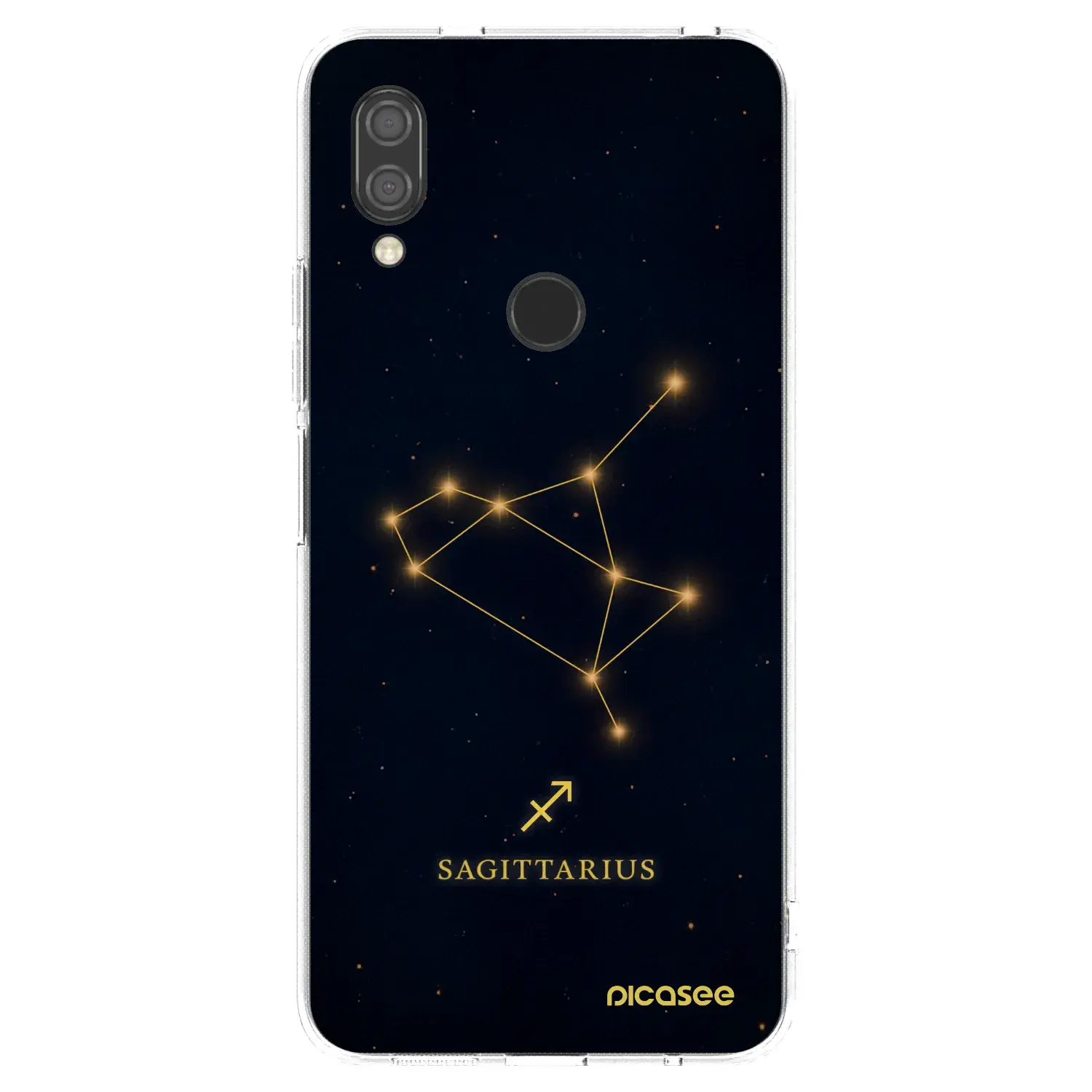 Silikonový průhledný obal pro Xiaomi Redmi 7 - SAGITTARIUS