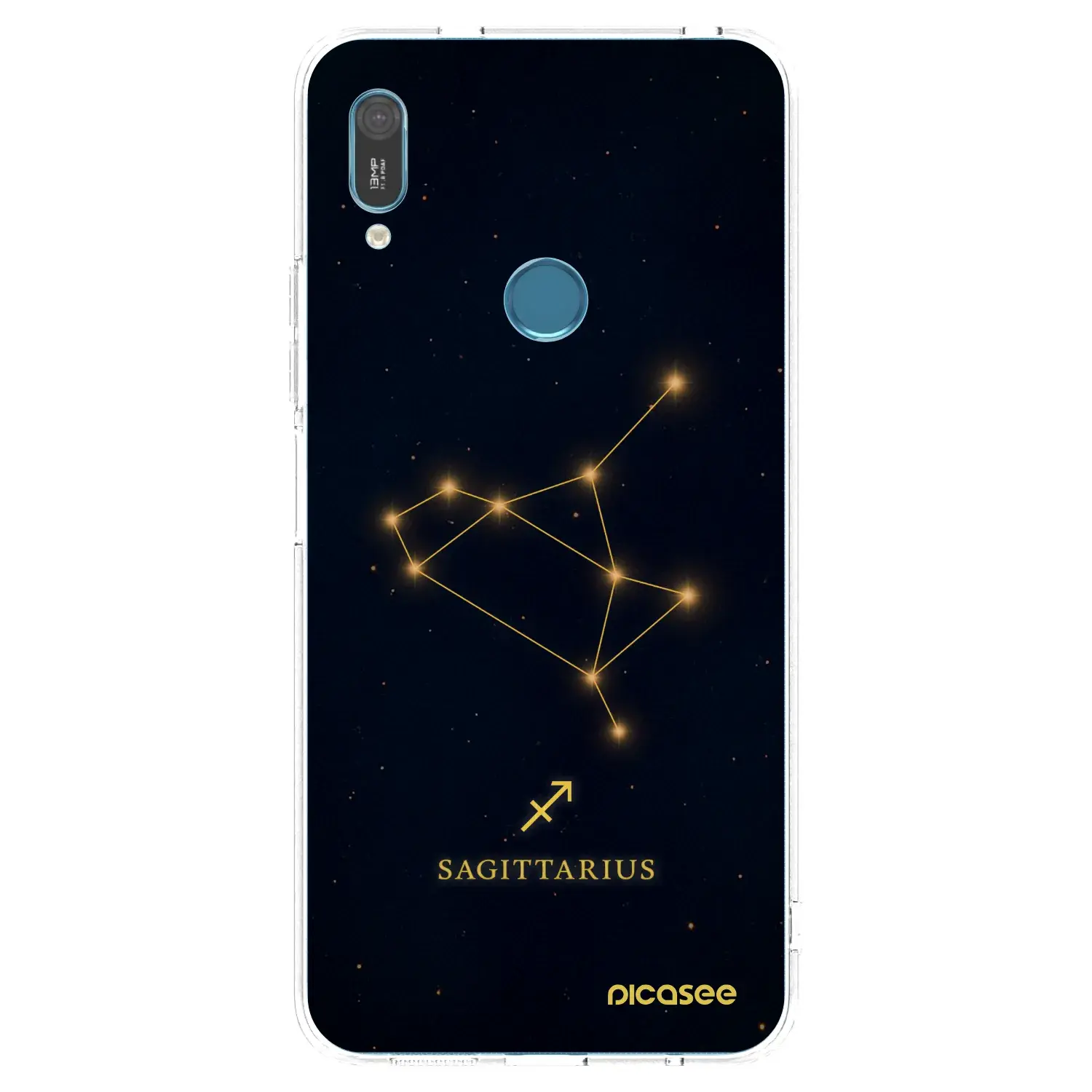 Silikonový průhledný obal pro Huawei Y6 2019 - SAGITTARIUS