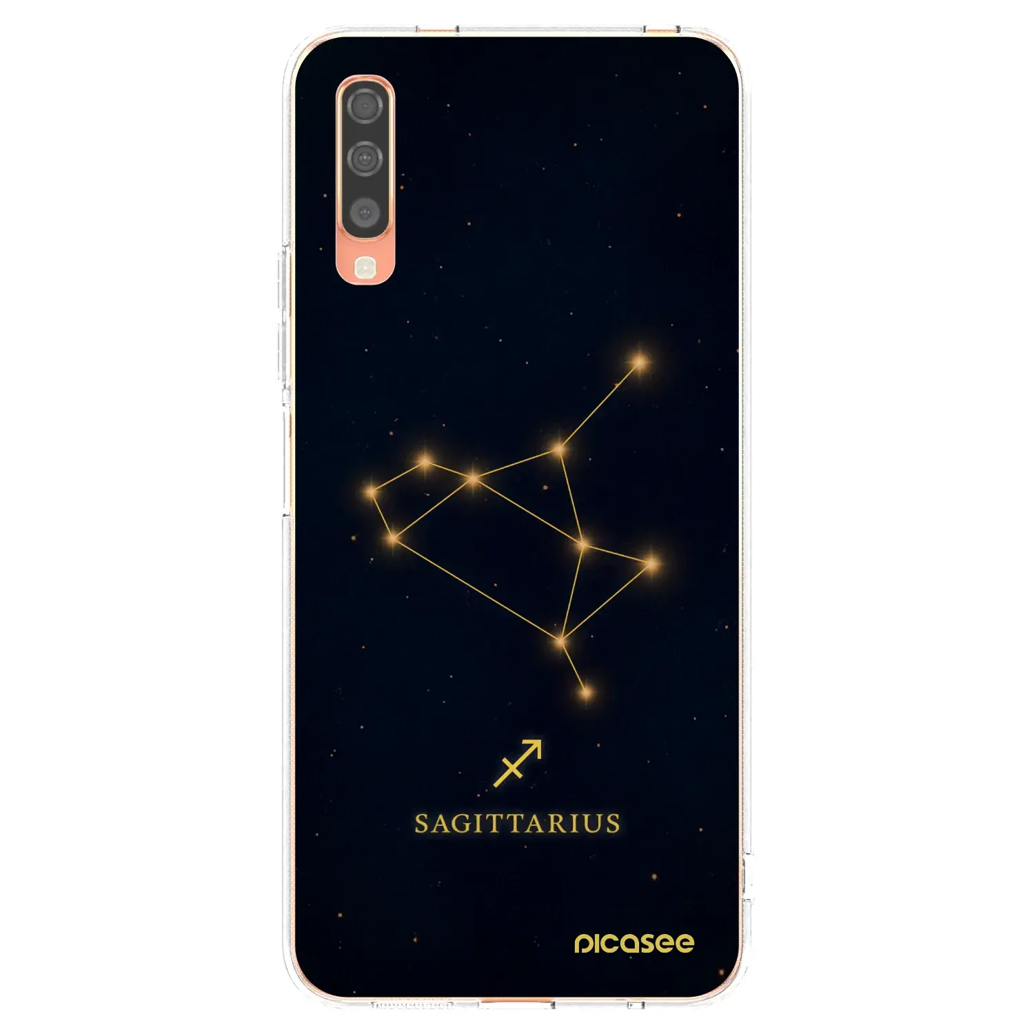 Silikonový průhledný obal pro Samsung Galaxy A70 A705F - SAGITTARIUS