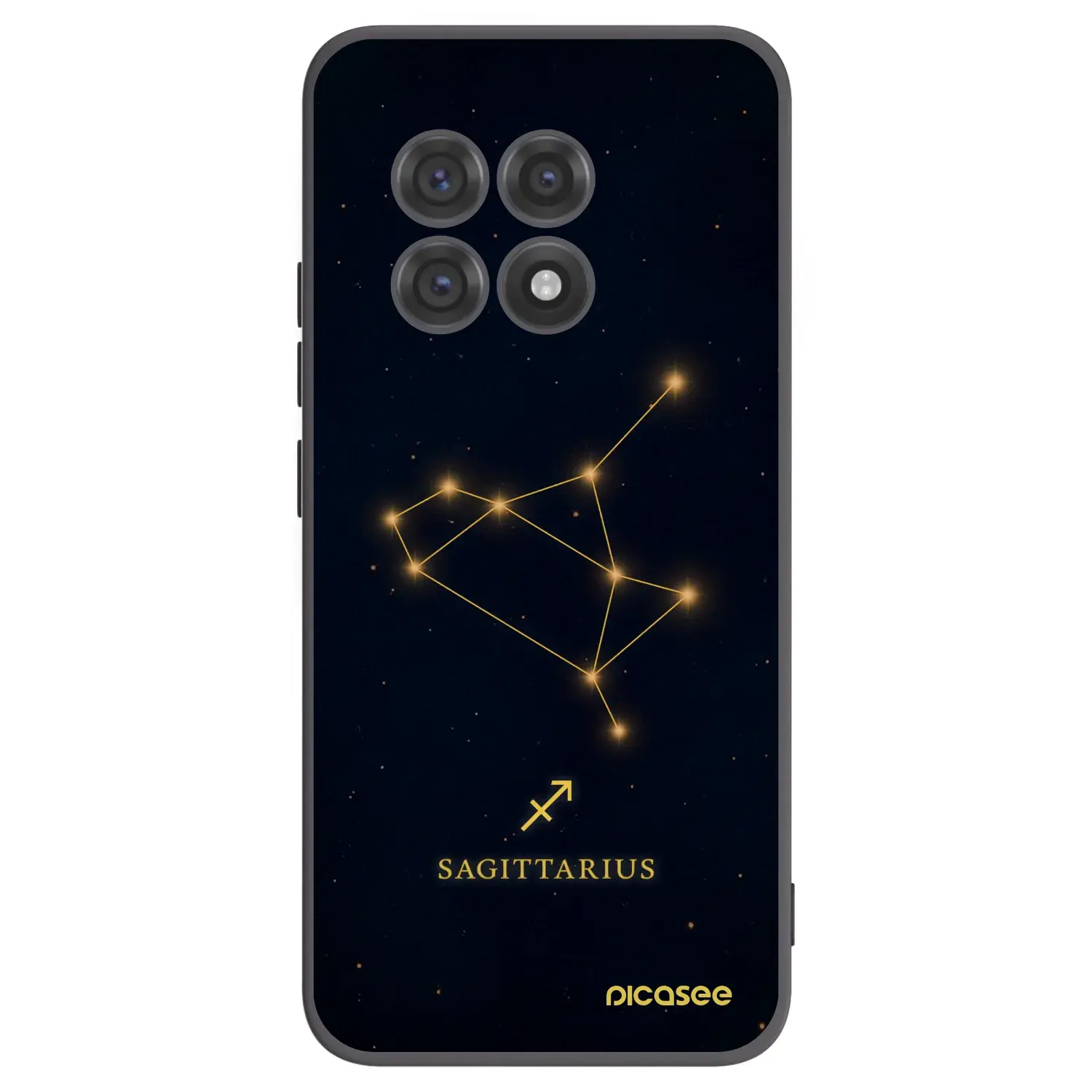 Silikonový černý obal pro OnePlus 13R 5G - SAGITTARIUS