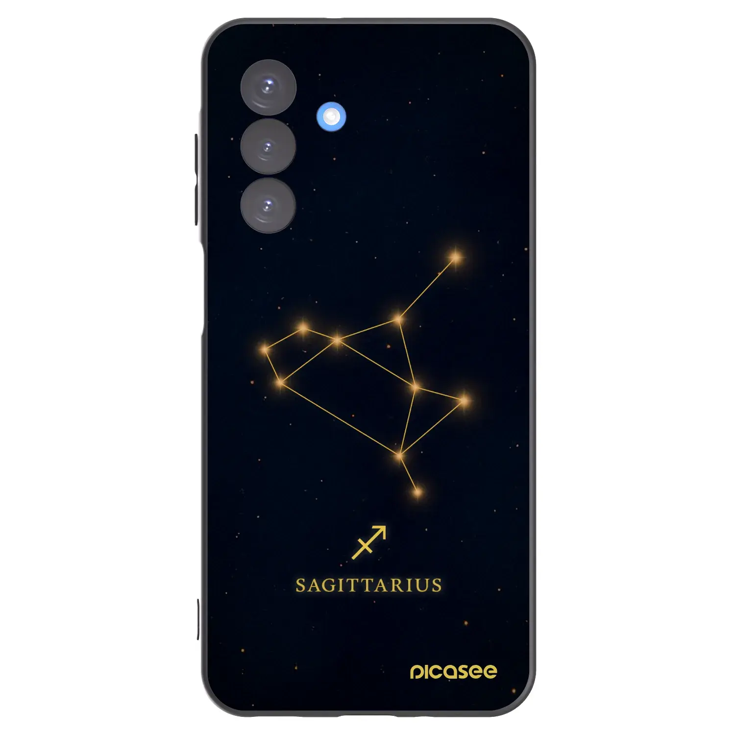 Silikonový černý obal pro Samsung Galaxy A17 5G - SAGITTARIUS