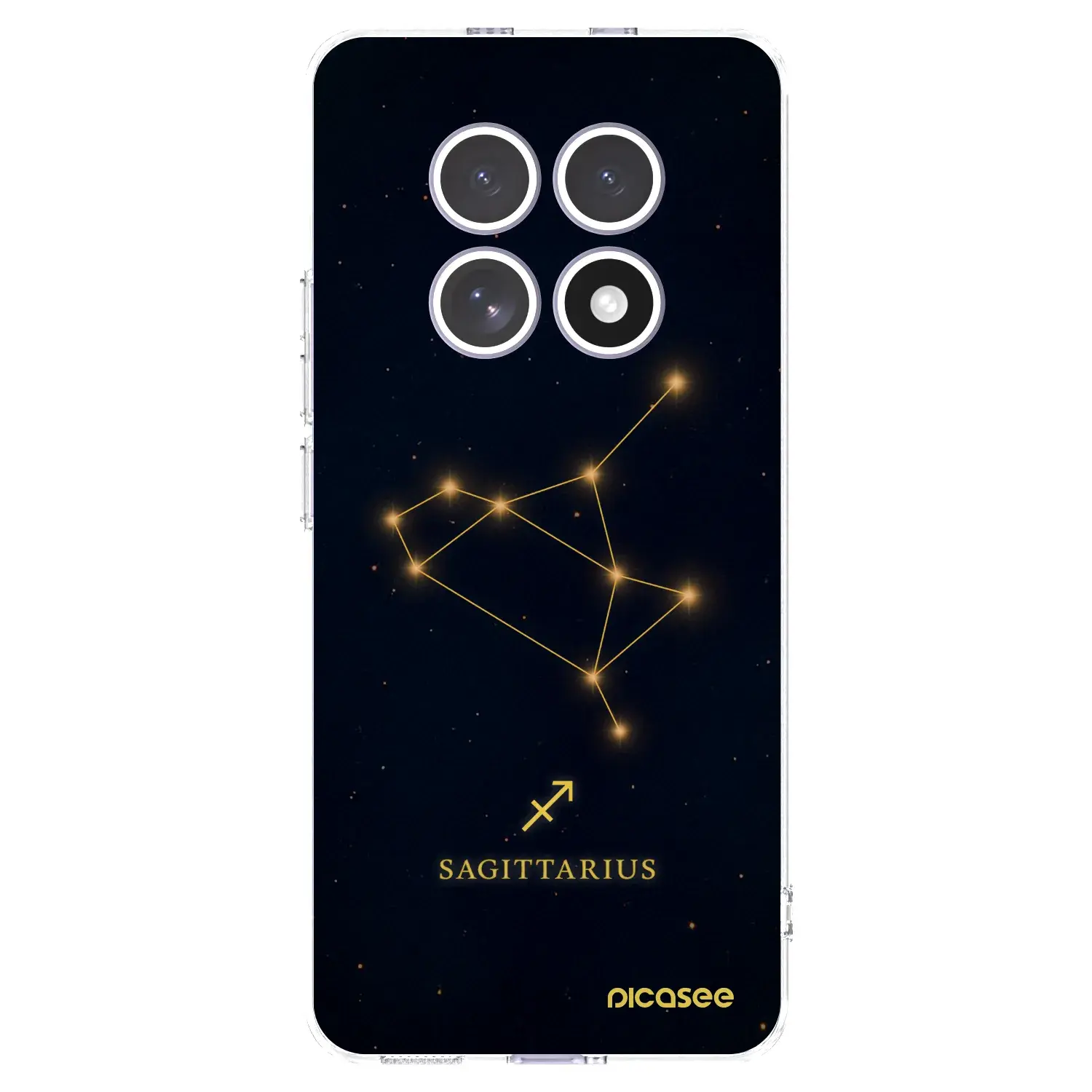 Silikonový průhledný obal pro Xiaomi Redmi Note 15 4G - SAGITTARIUS