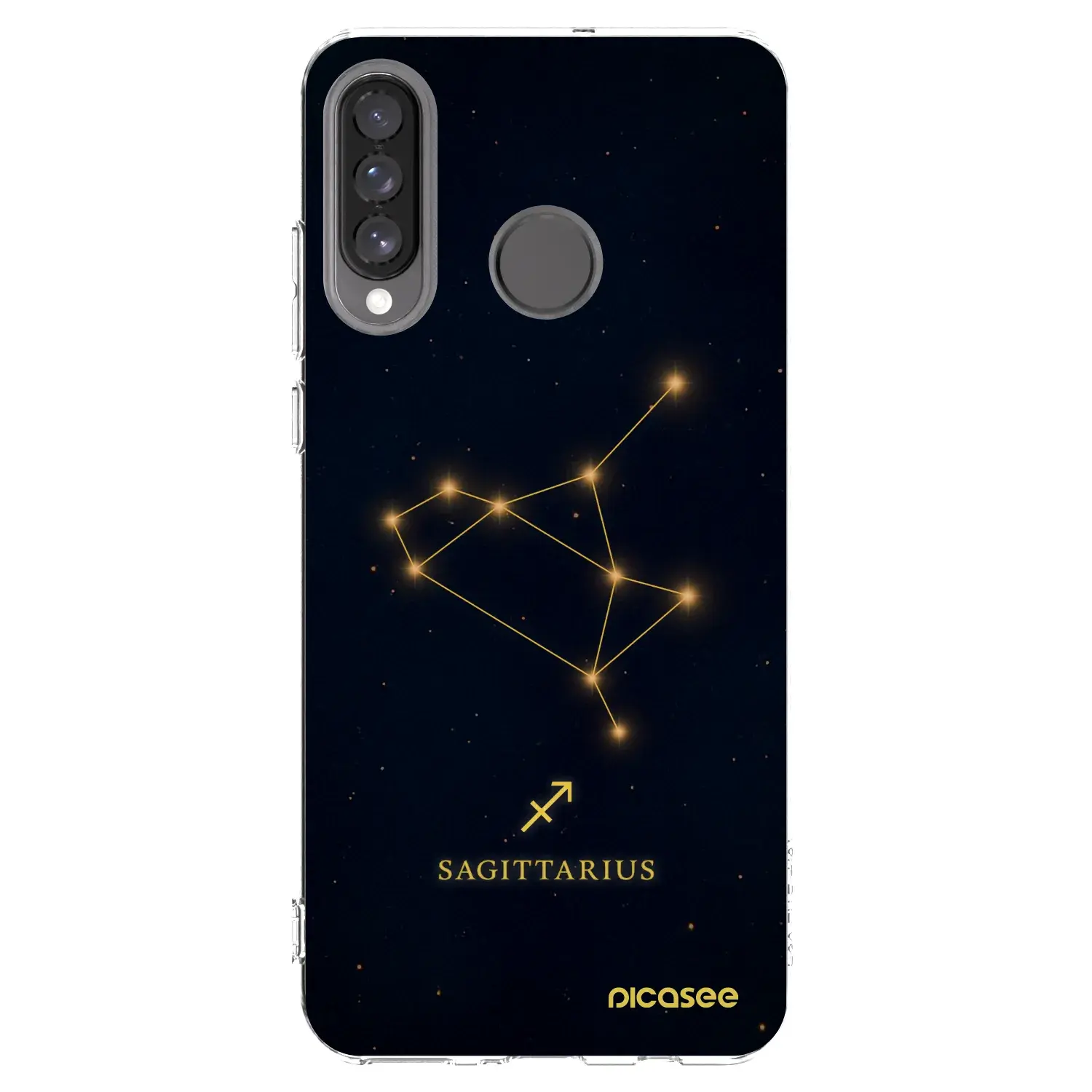 Silikonový průhledný obal pro Huawei P30 Lite - SAGITTARIUS