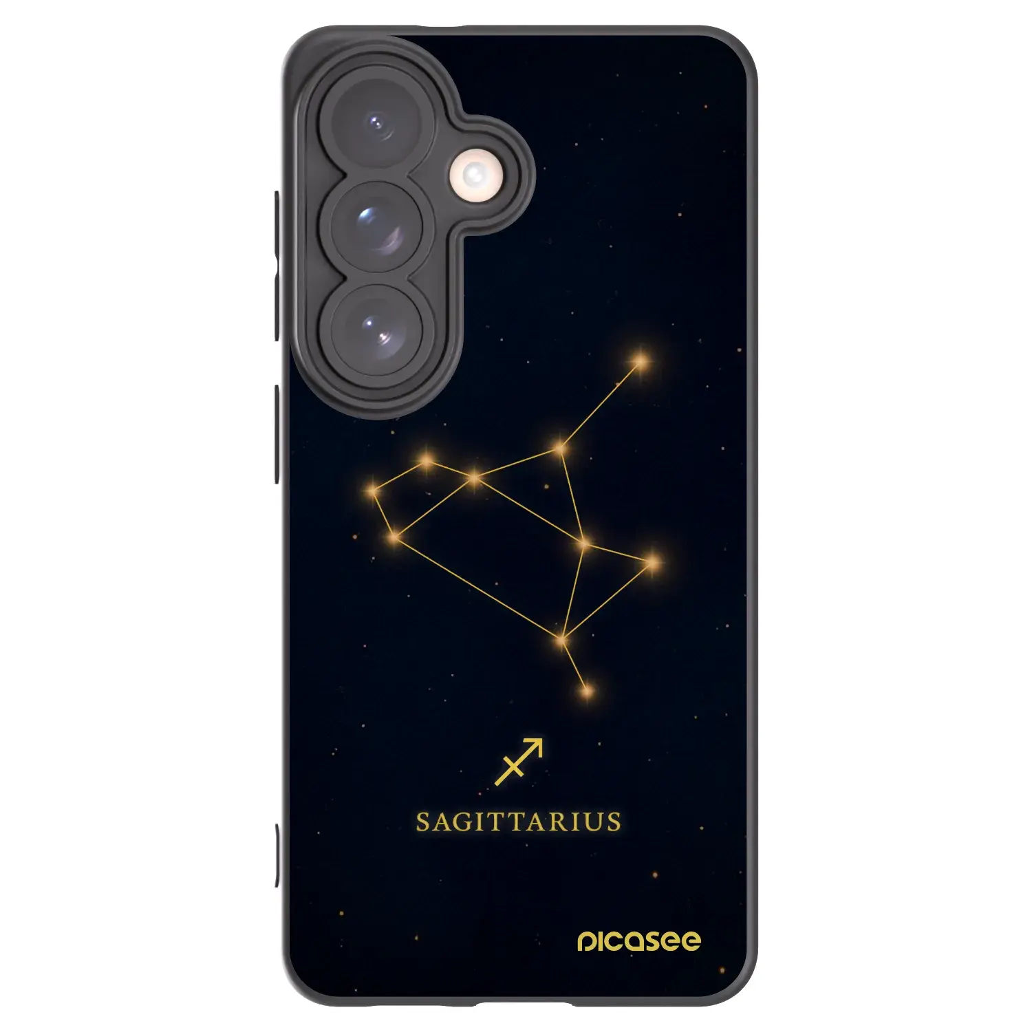 Silikonový černý obal pro Samsung Galaxy S26 - SAGITTARIUS