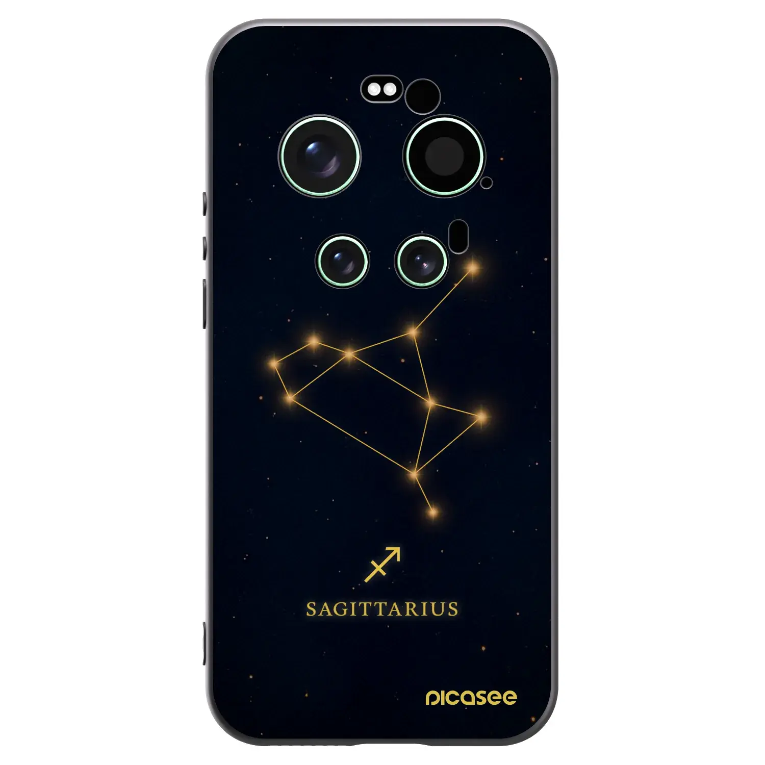 Silikonový černý obal pro Xiaomi 17 Ultra - SAGITTARIUS