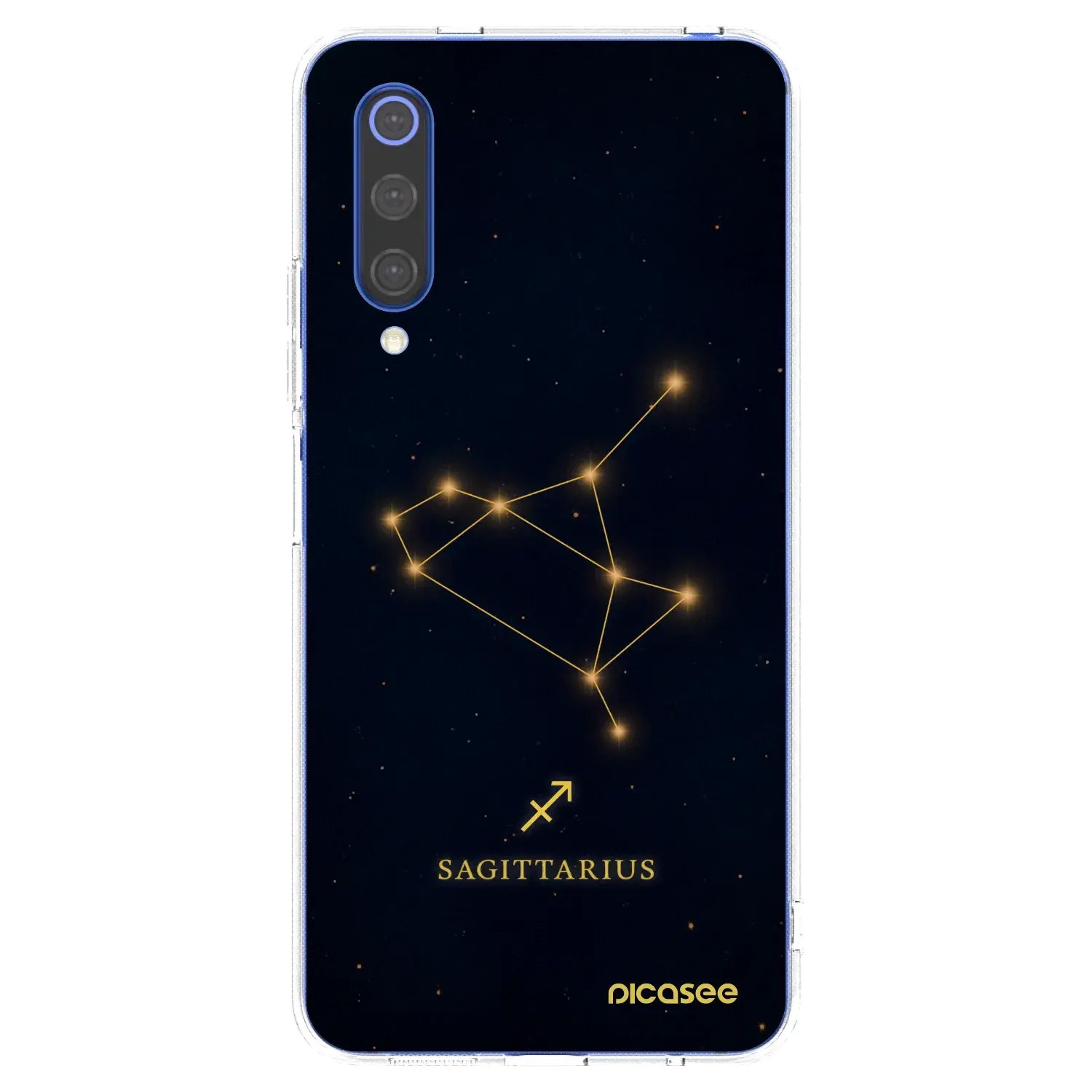 Silikonový průhledný obal pro Xiaomi Mi 9 SE - SAGITTARIUS