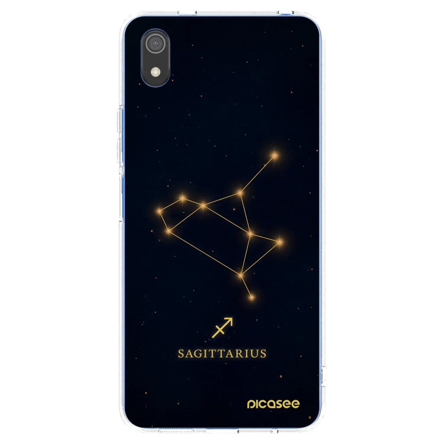 Silikonový průhledný obal pro Xiaomi Redmi 7A - SAGITTARIUS