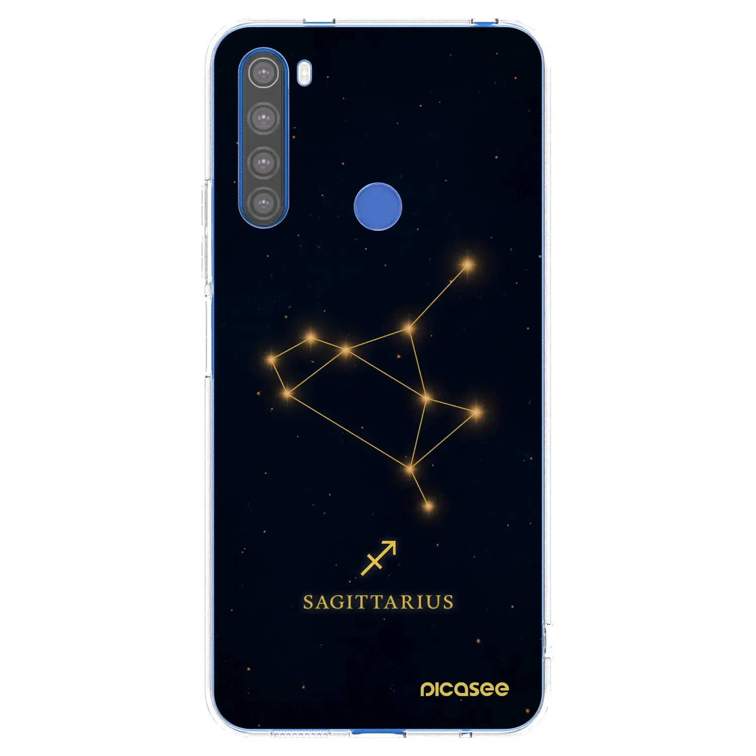 Silikonový průhledný obal pro Xiaomi Redmi Note 8T - SAGITTARIUS