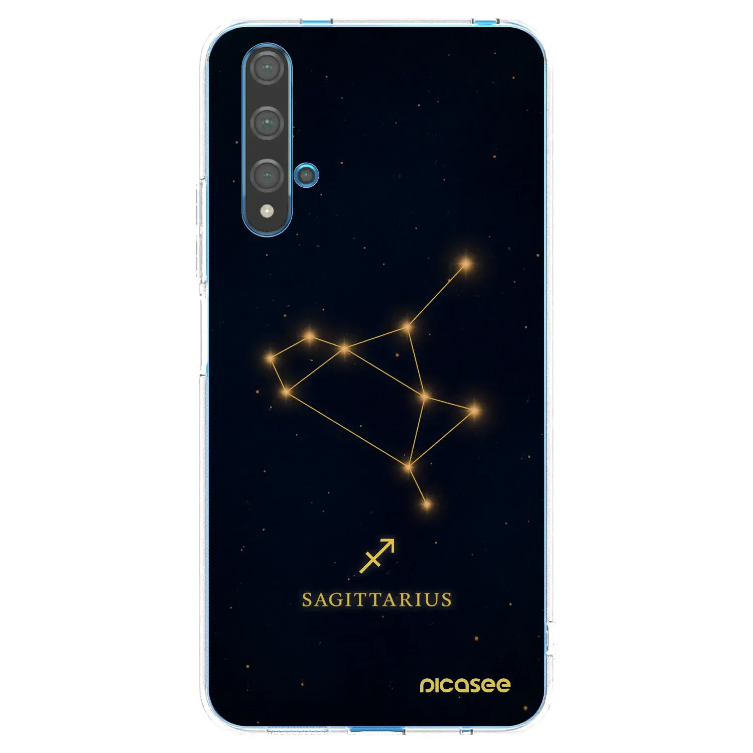 Silikonový průhledný obal pro Huawei Nova 5T - SAGITTARIUS