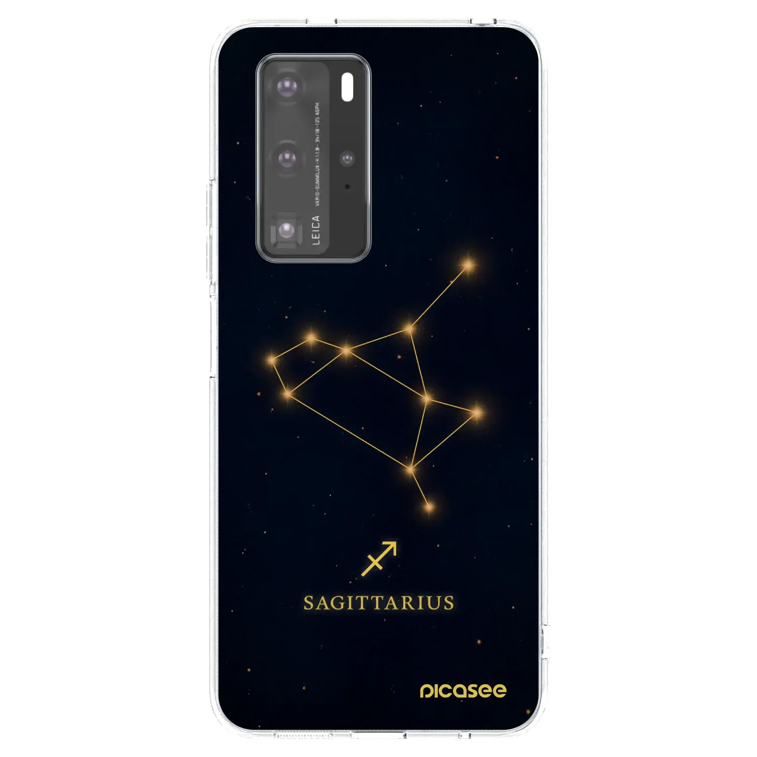Silikonový průhledný obal pro Huawei P40 Pro - SAGITTARIUS