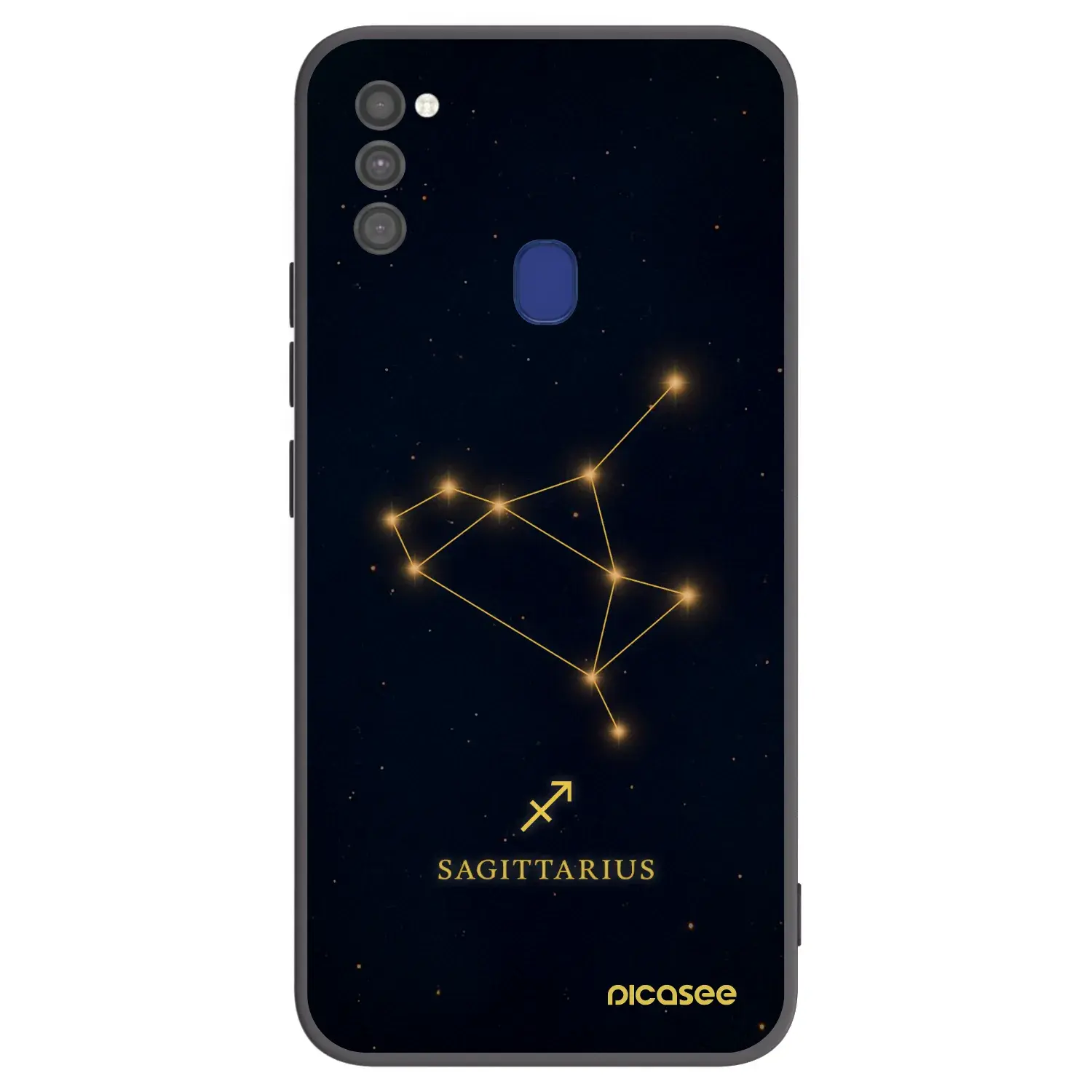 Silikonový černý obal pro Samsung Galaxy M21 M215F - SAGITTARIUS