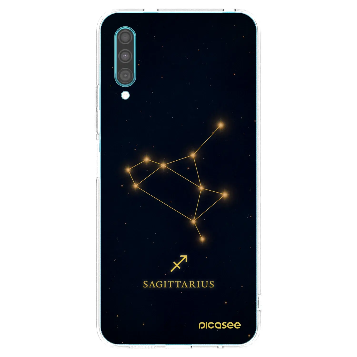 Silikonový průhledný obal pro Samsung Galaxy A30s A307F - SAGITTARIUS