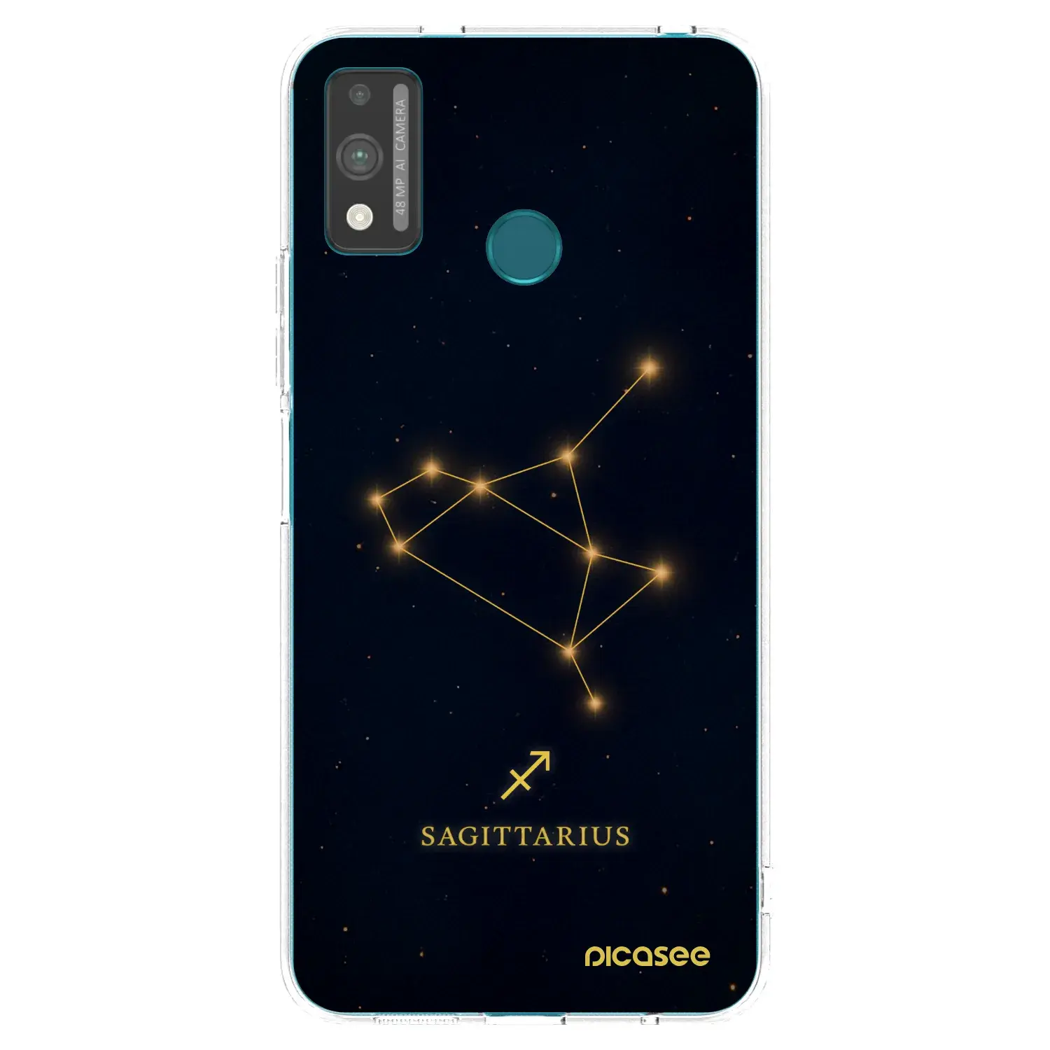 Silikonový průhledný obal pro Honor 9X Lite - SAGITTARIUS