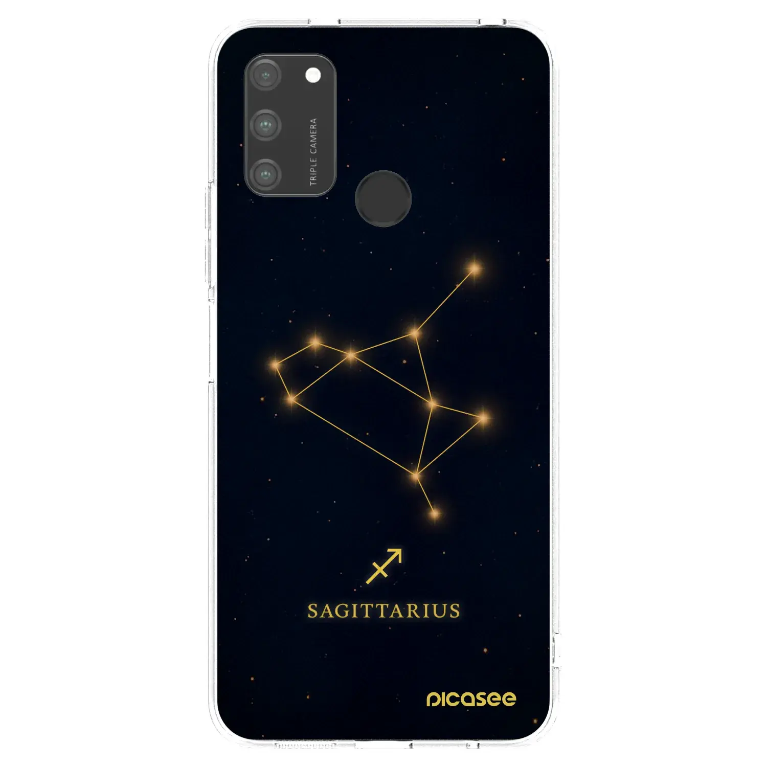 Silikonový průhledný obal pro Honor 9A - SAGITTARIUS