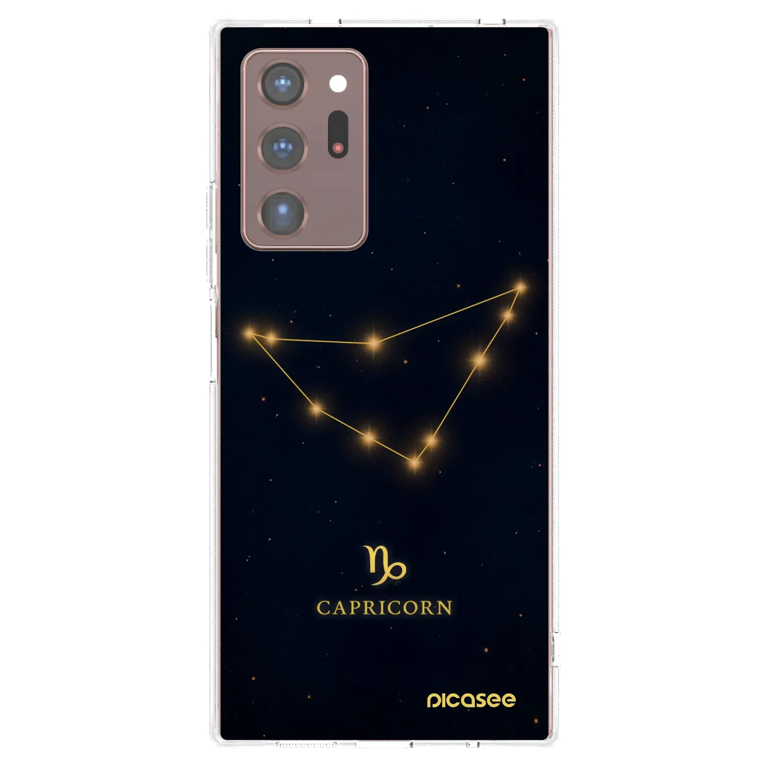 Silikonový průhledný obal pro Samsung Galaxy Note 20 Ultra - CAPRICORN