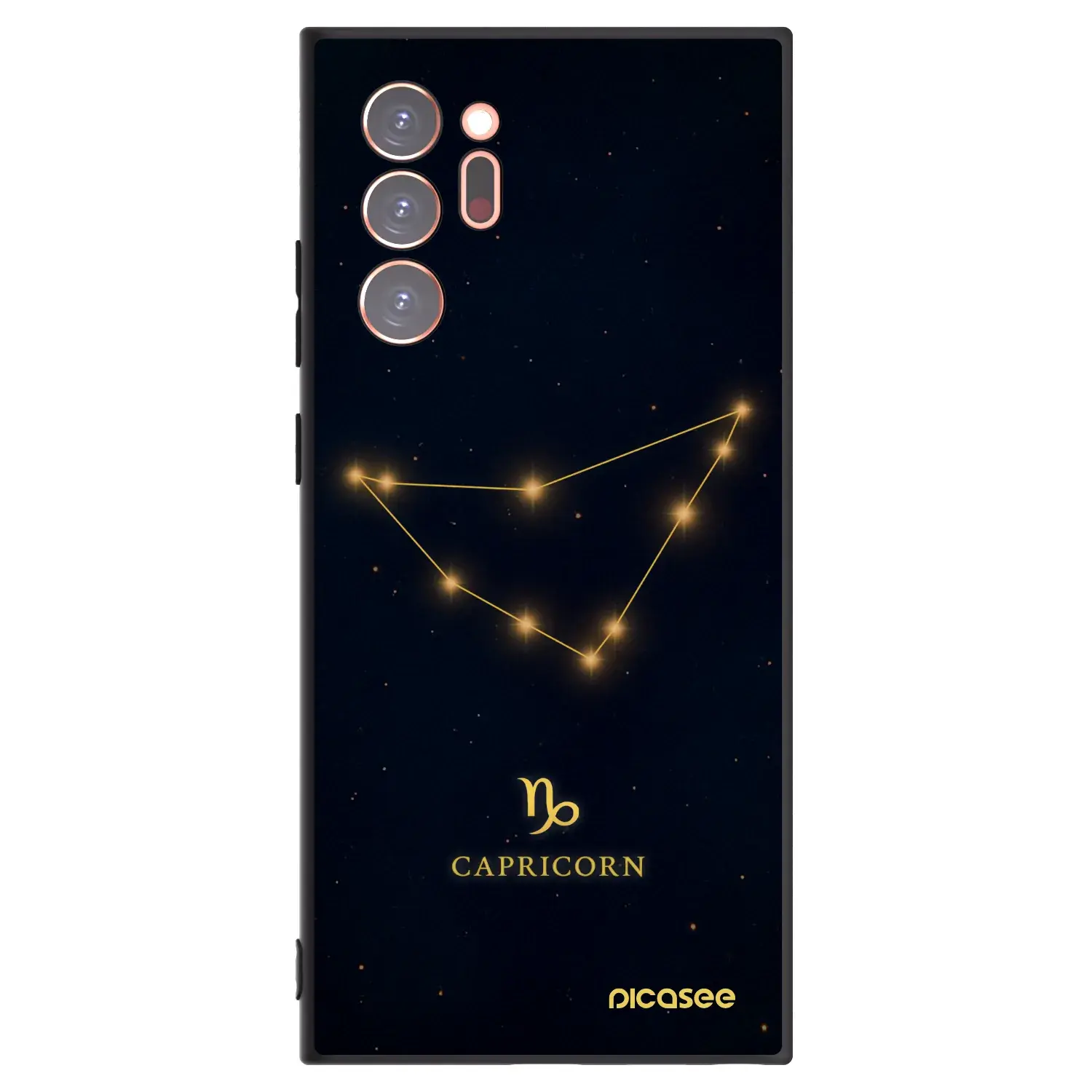 Silikonový černý obal pro Samsung Galaxy Note 20 Ultra - CAPRICORN