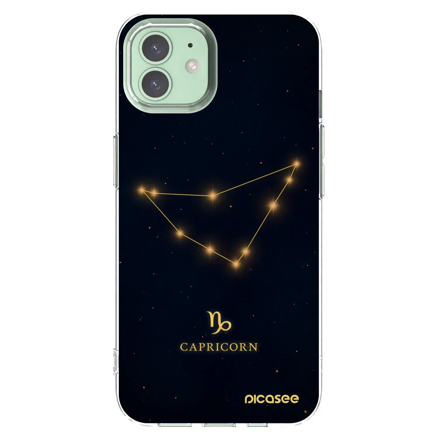 Silikonový průhledný obal pro Apple iPhone 12 - CAPRICORN