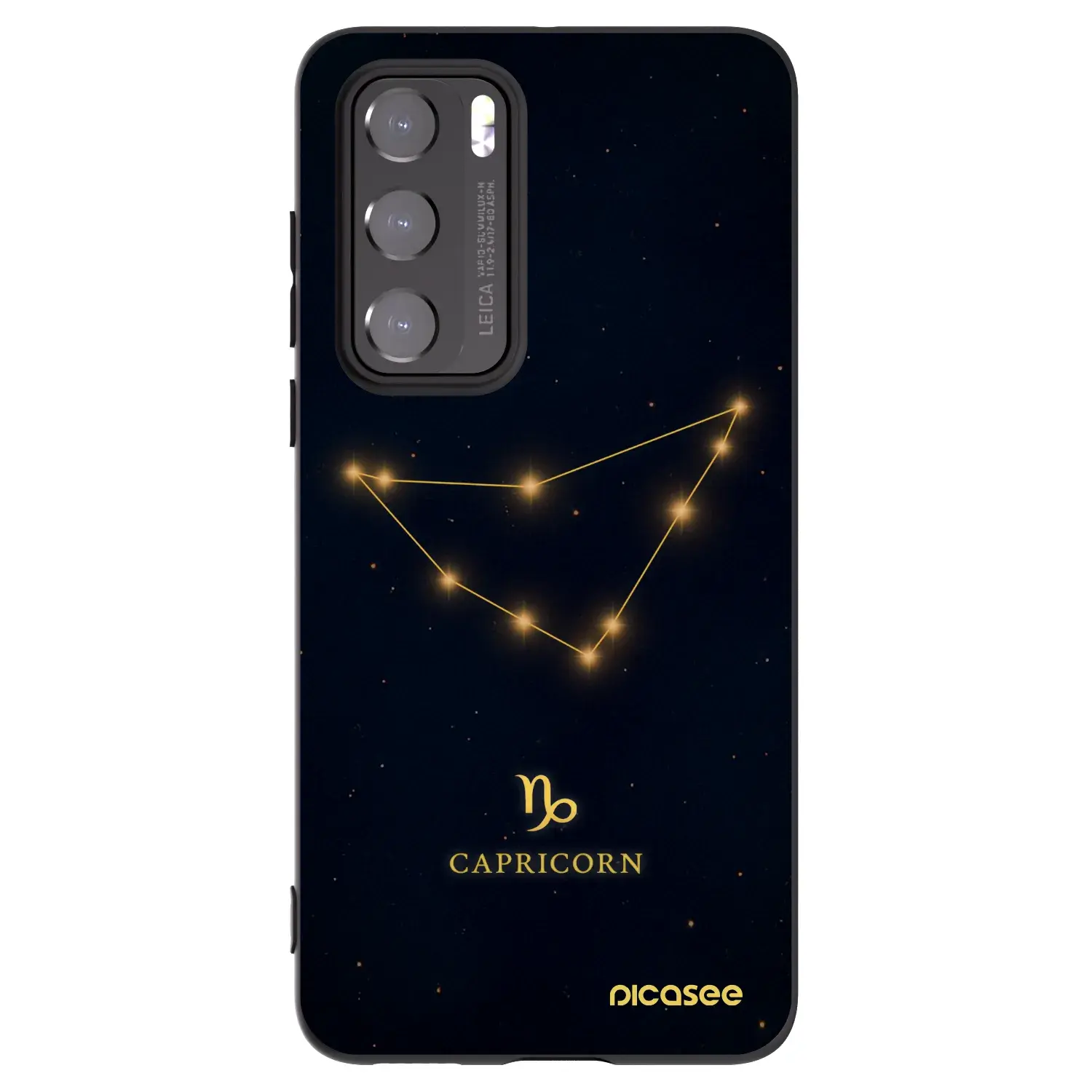 Silikonový černý obal pro Huawei P40 - CAPRICORN
