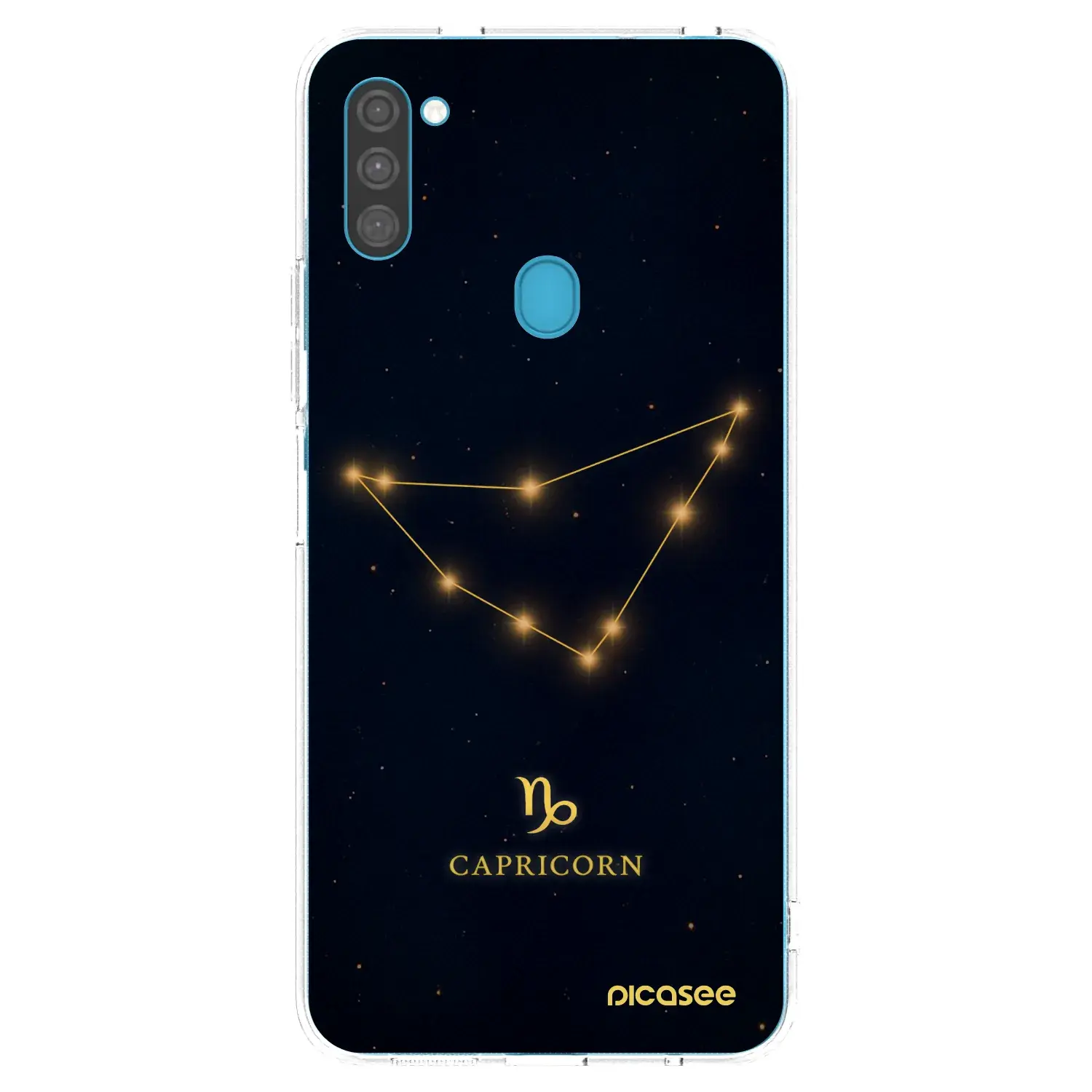 Silikonový průhledný obal pro Samsung Galaxy M11 - CAPRICORN