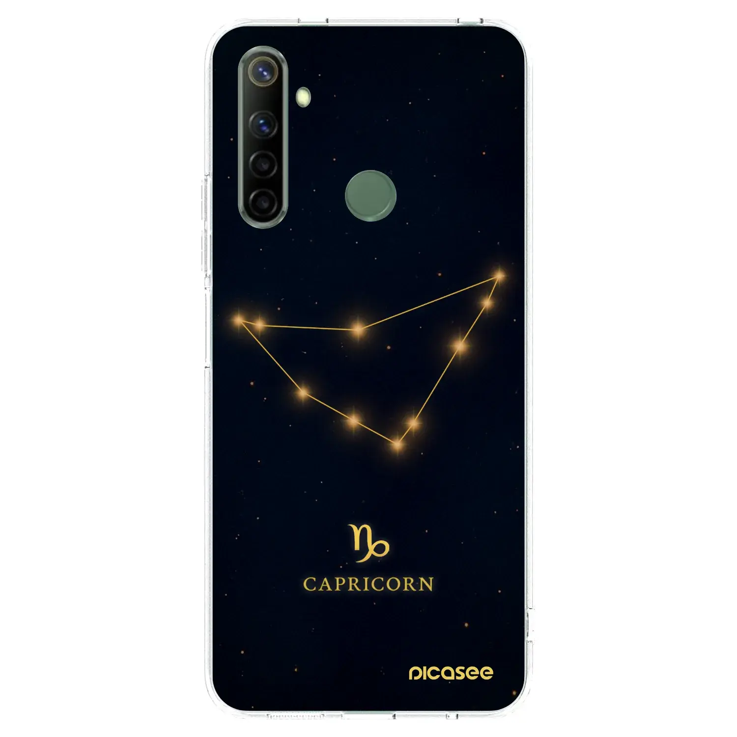 Silikonový průhledný obal pro Realme 6i - CAPRICORN