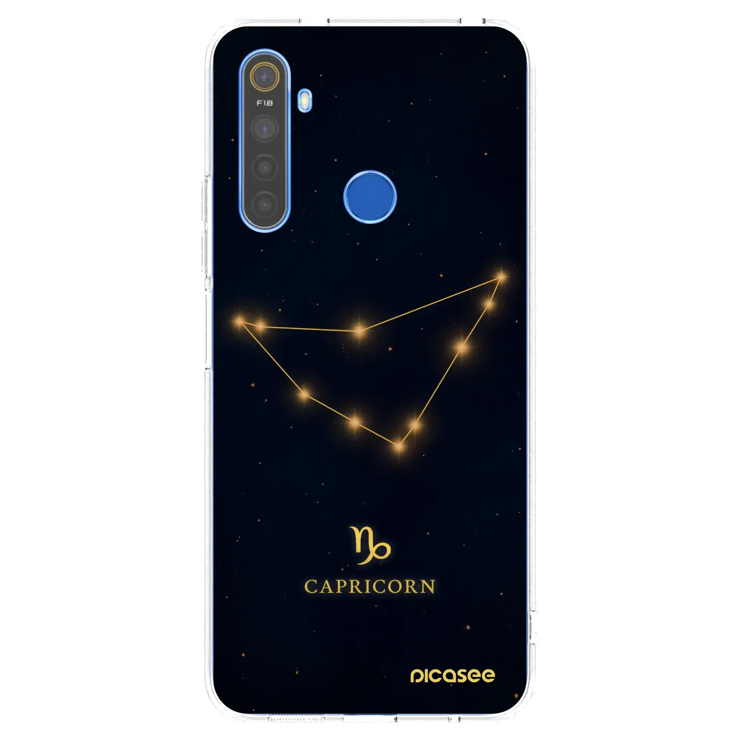 Silikonový průhledný obal pro Realme 5 - CAPRICORN