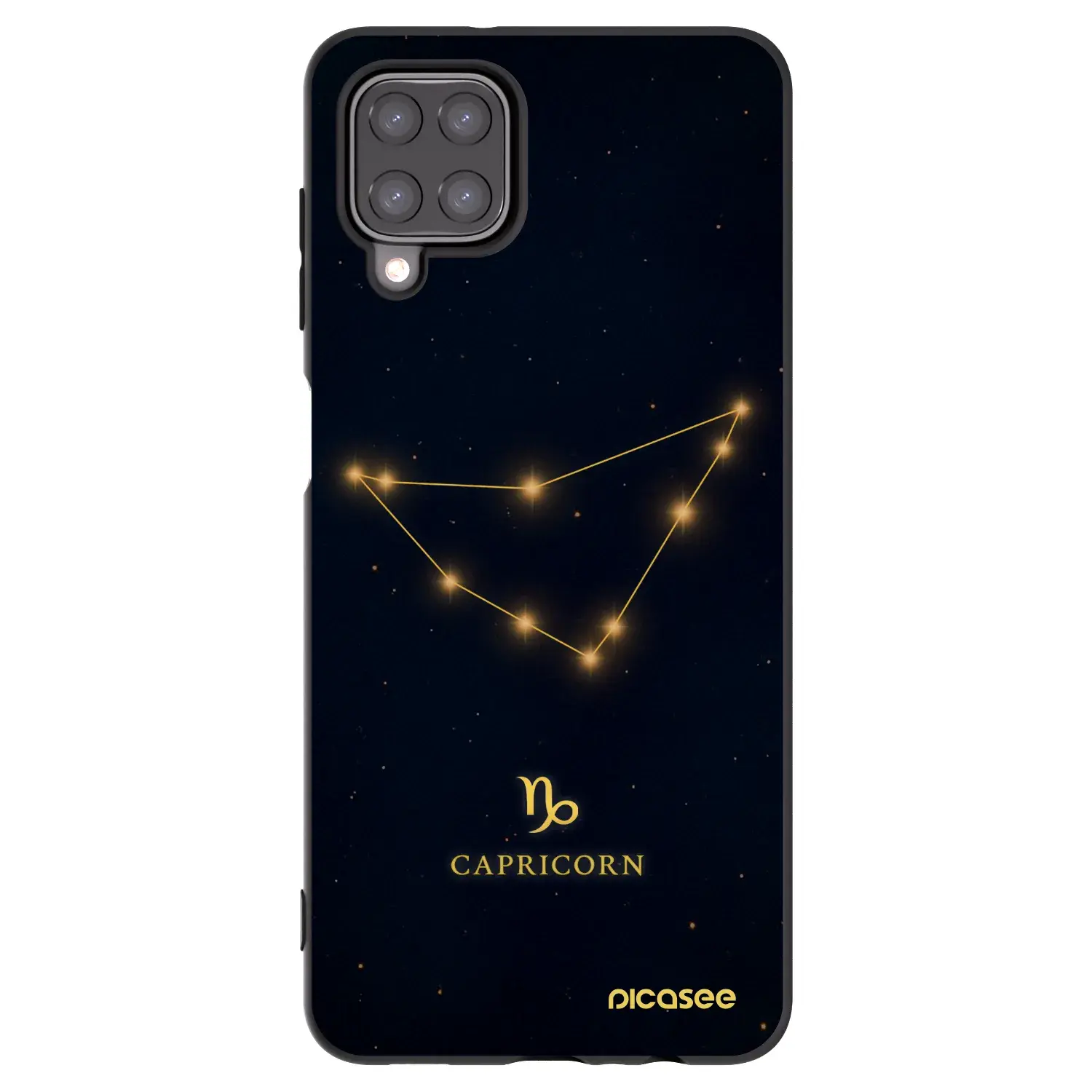Silikonový černý obal pro Samsung Galaxy A12 A125F - CAPRICORN