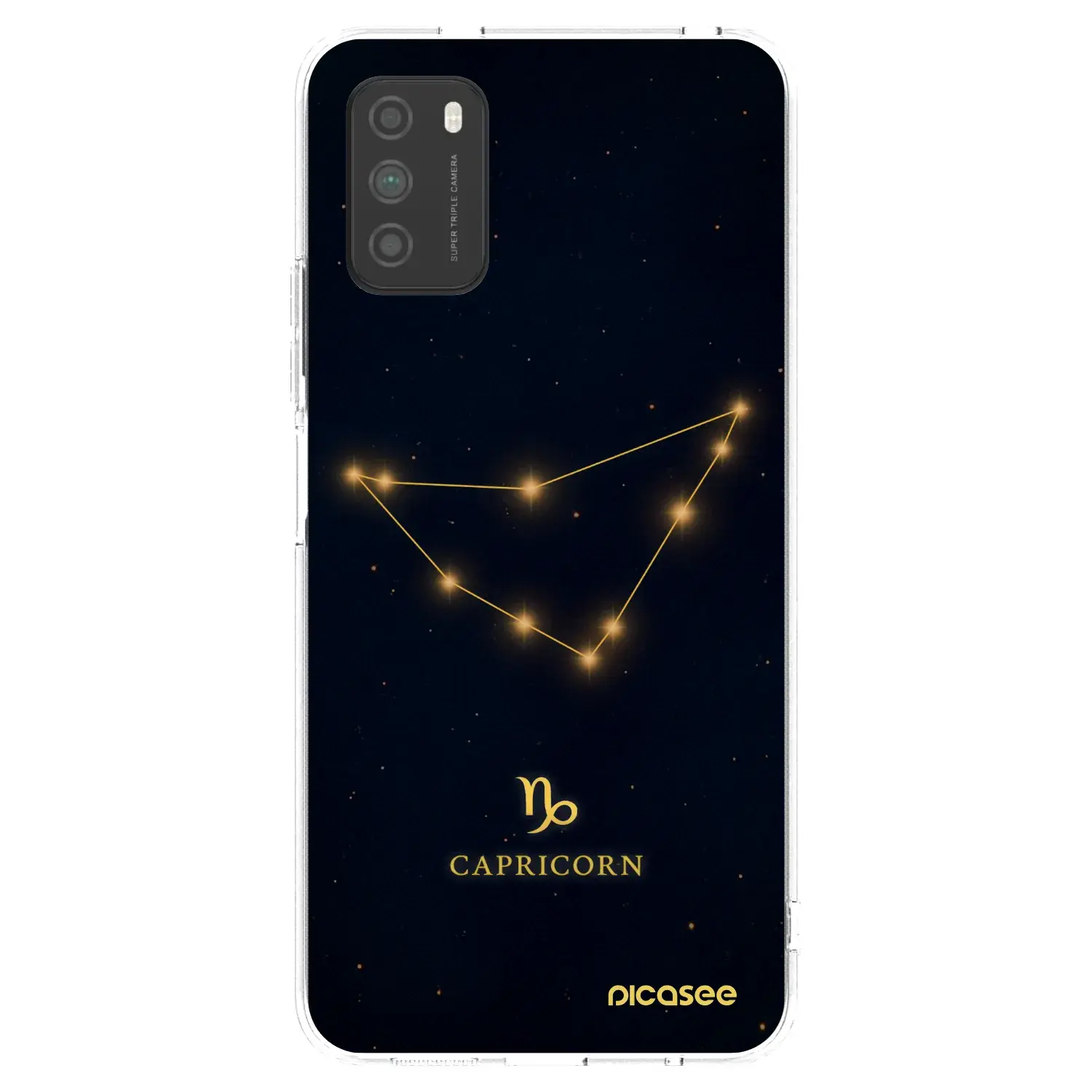Silikonový průhledný obal pro Xiaomi Poco M3 - CAPRICORN
