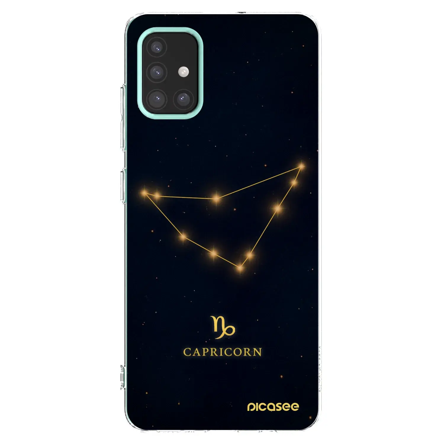 Silikonový průhledný obal pro Samsung Galaxy M31s - CAPRICORN