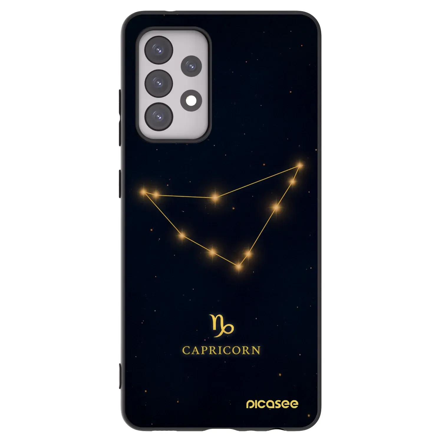 Silikonový černý obal pro Samsung Galaxy A52 5G A525F - CAPRICORN