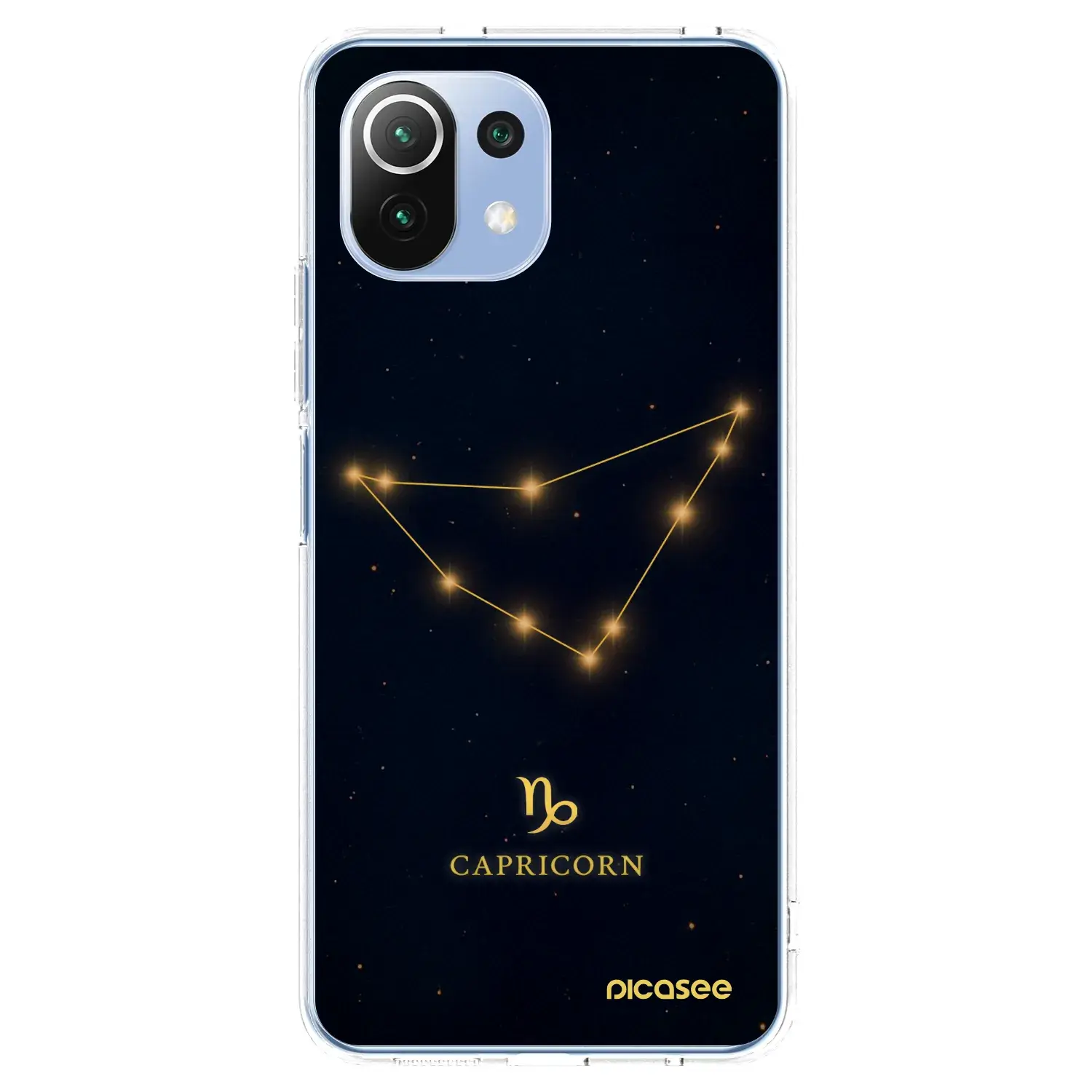 Silikonový průhledný obal pro Xiaomi Mi 11 Lite - CAPRICORN