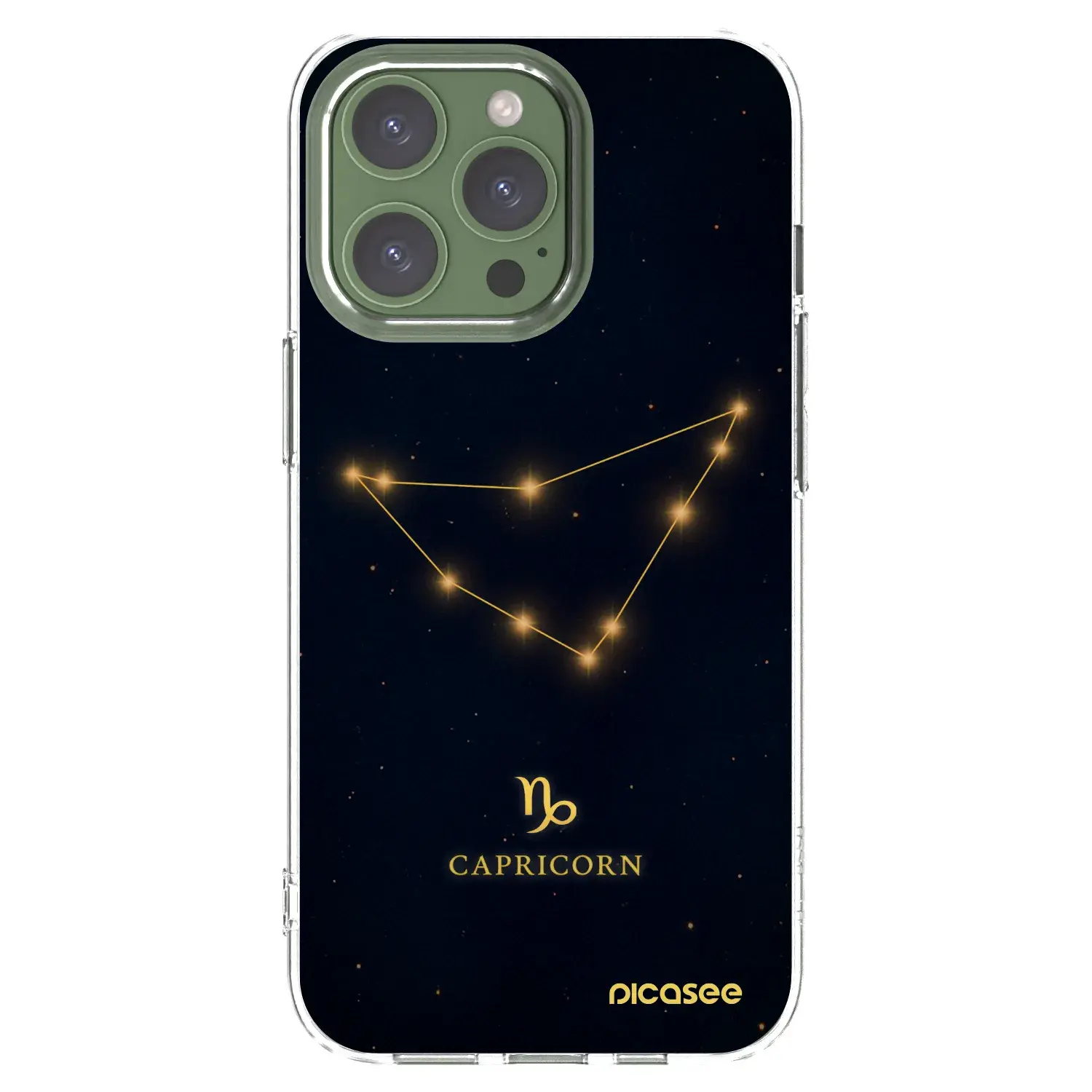 Silikonový průhledný obal pro Apple iPhone 13 Pro - CAPRICORN