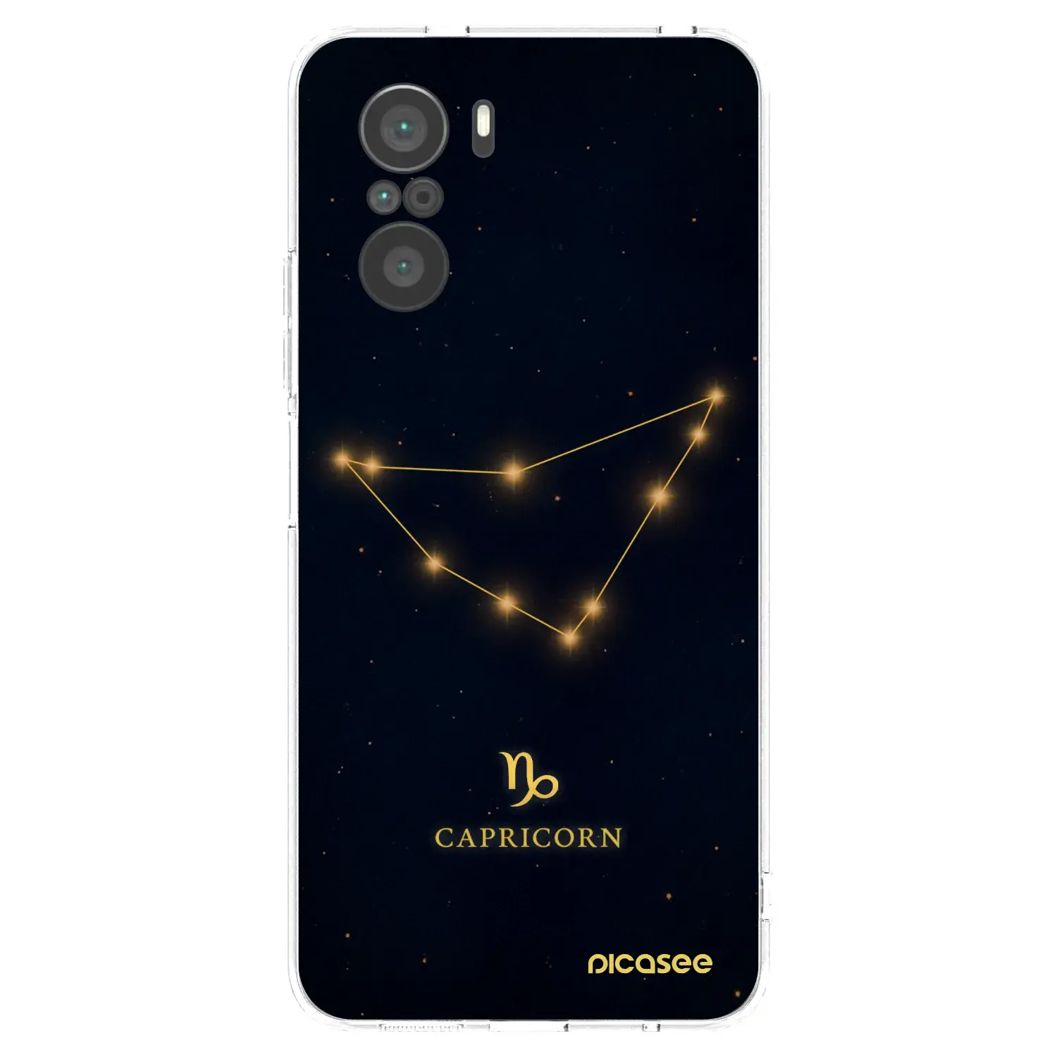 Silikonový průhledný obal pro Xiaomi Poco F3 - CAPRICORN