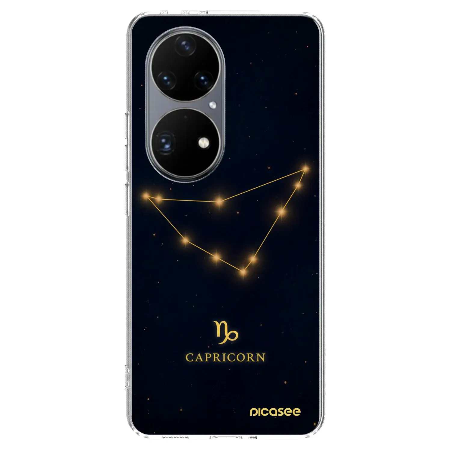 Silikonový průhledný obal pro Huawei P50 - CAPRICORN