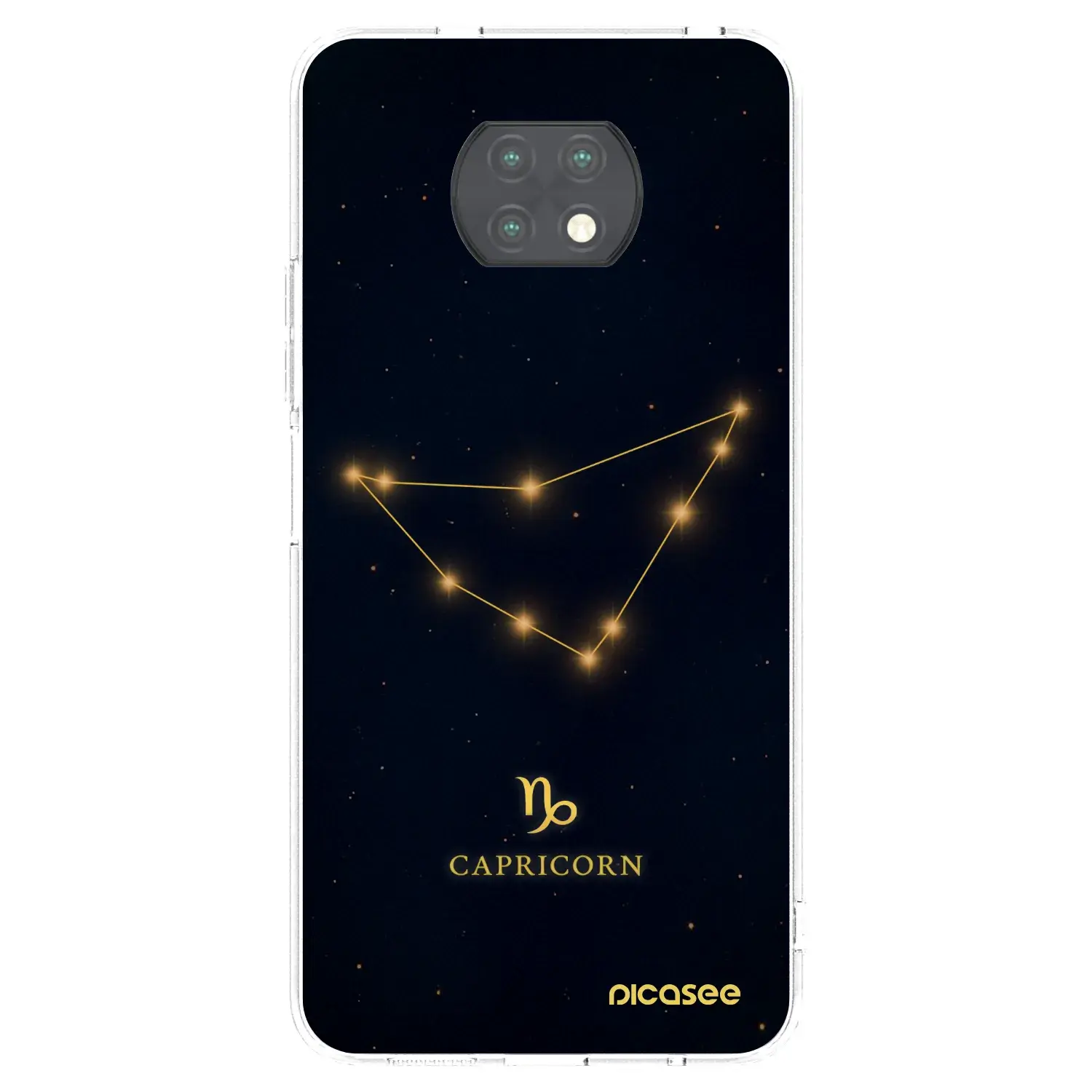 Silikonový průhledný obal pro Xiaomi Redmi Note 9T - CAPRICORN
