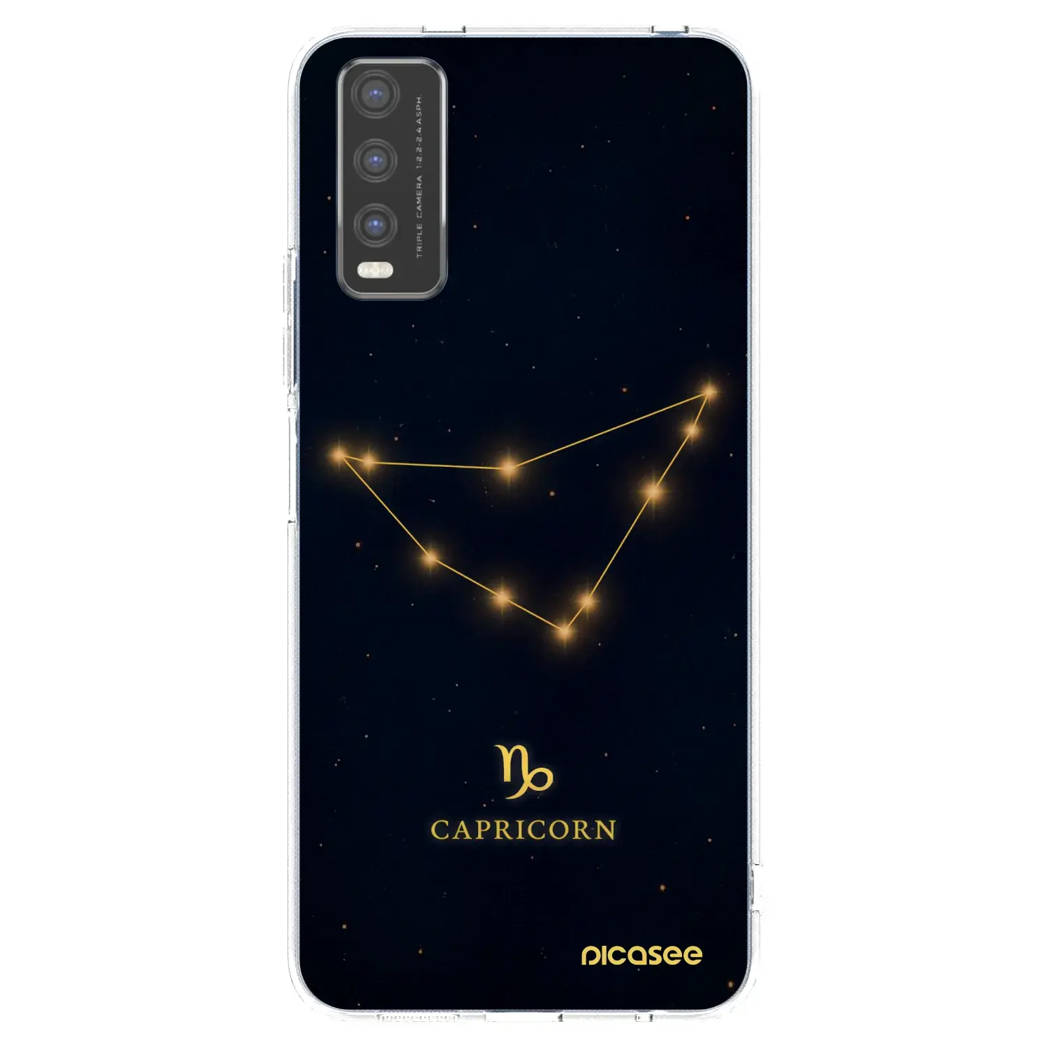 Silikonový průhledný obal pro Vivo Y20s - CAPRICORN