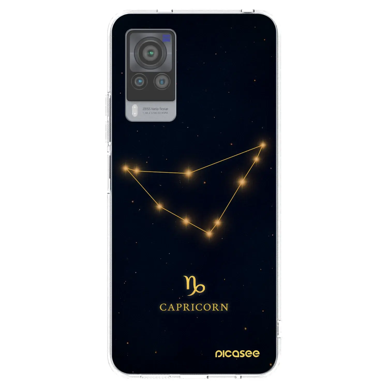 Silikonový průhledný obal pro Vivo X60 Pro 5G - CAPRICORN