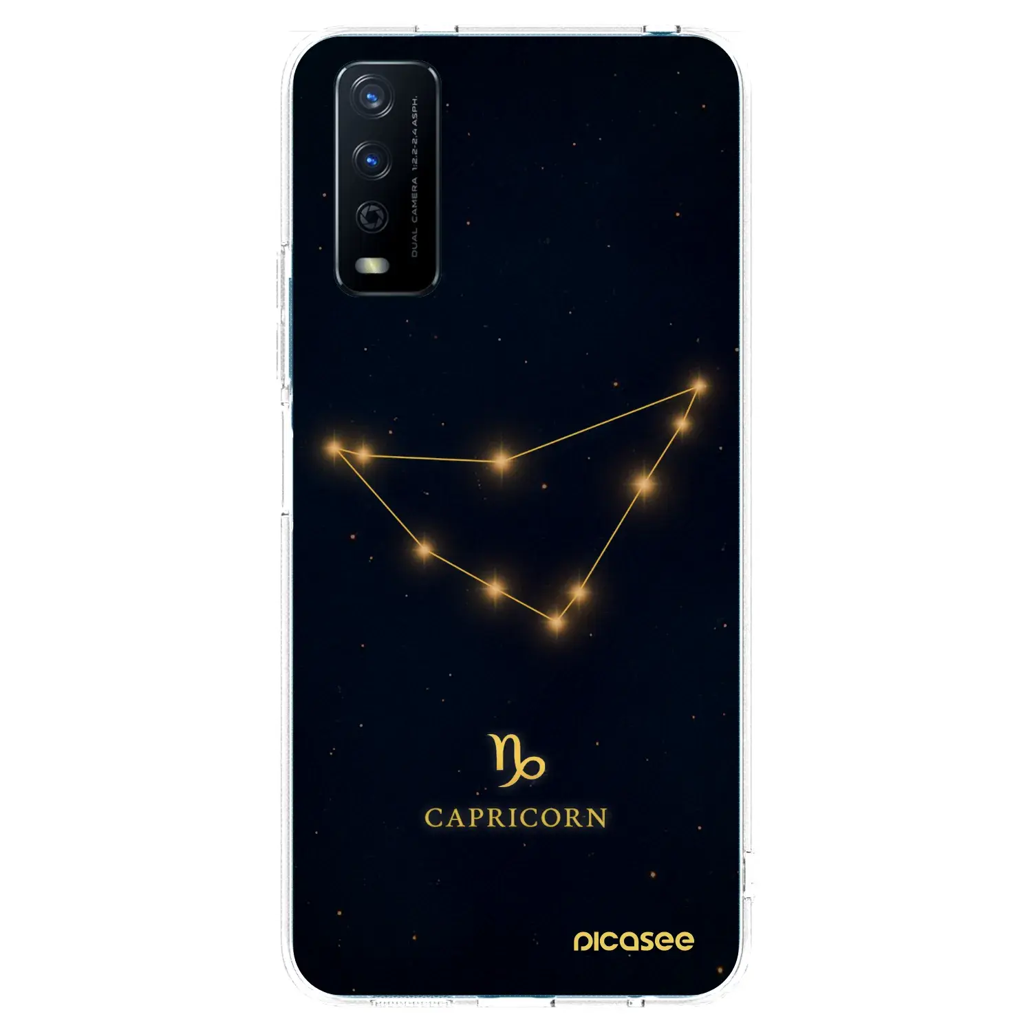 Silikonový průhledný obal pro Vivo Y11s - CAPRICORN