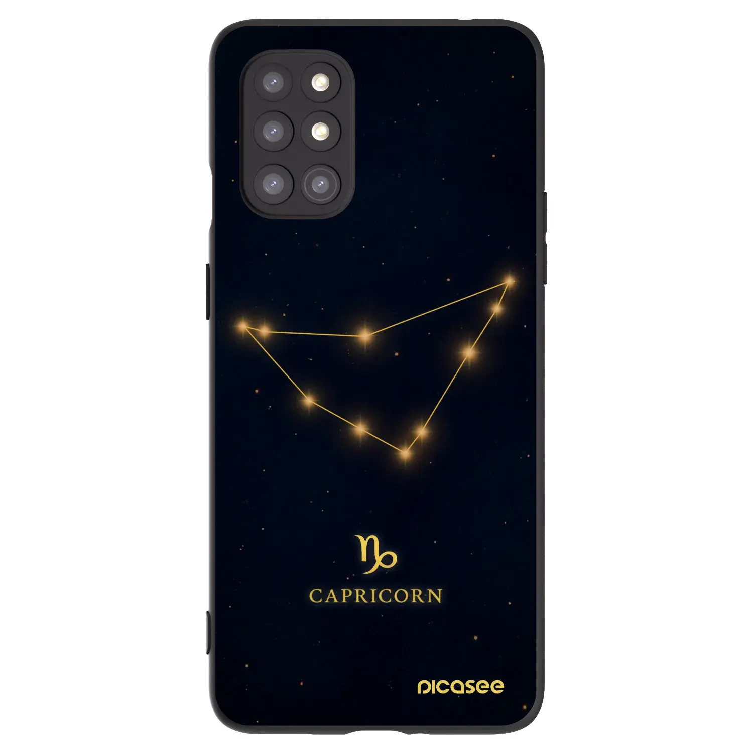 Silikonový černý obal pro OnePlus 8T - CAPRICORN