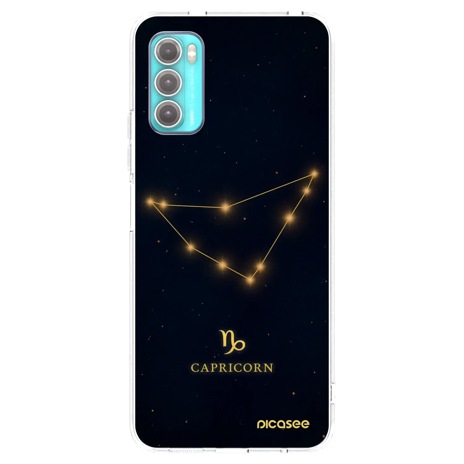 Silikonový průhledný obal pro Motorola Moto G60 - CAPRICORN
