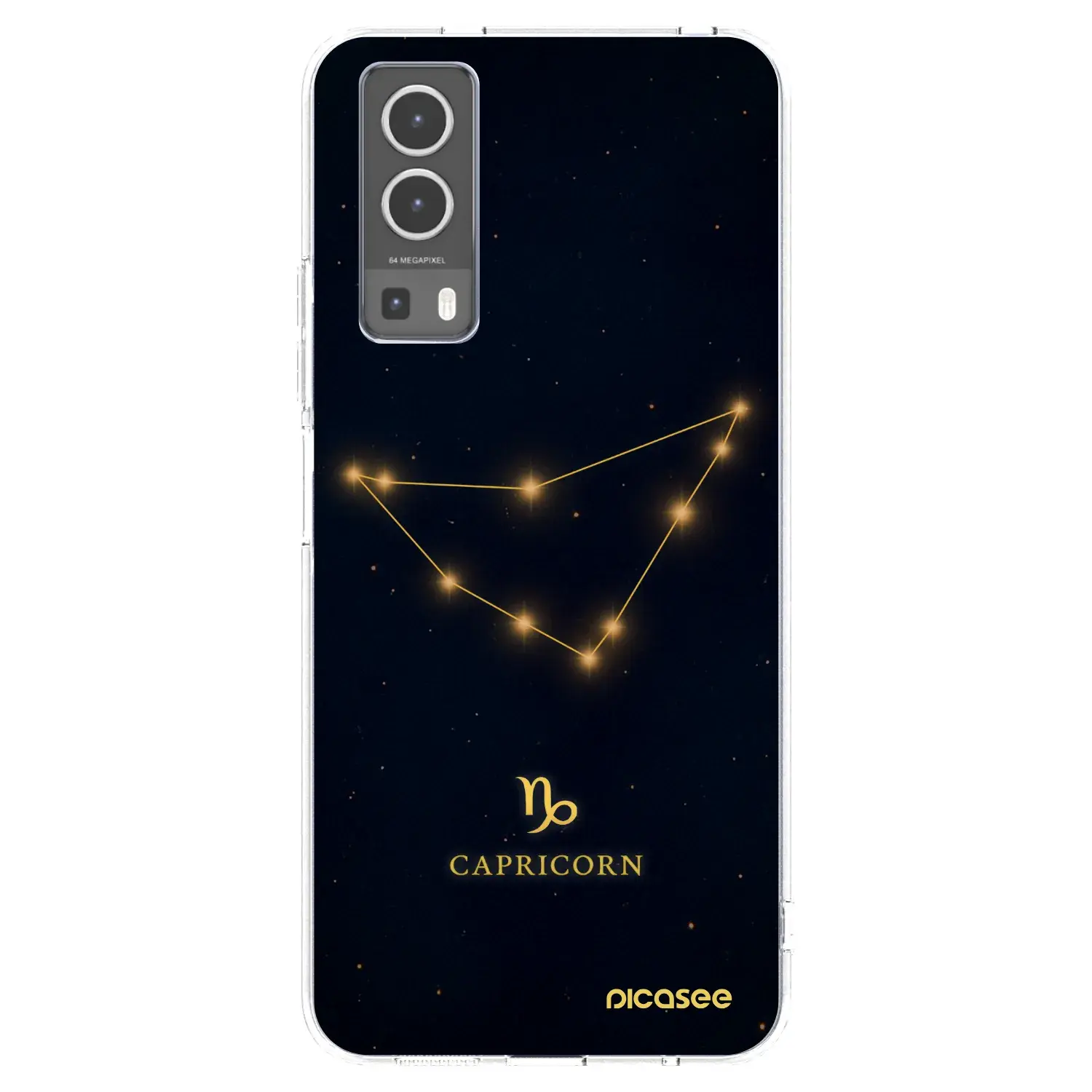 Silikonový průhledný obal pro Vivo Y72 5G - CAPRICORN