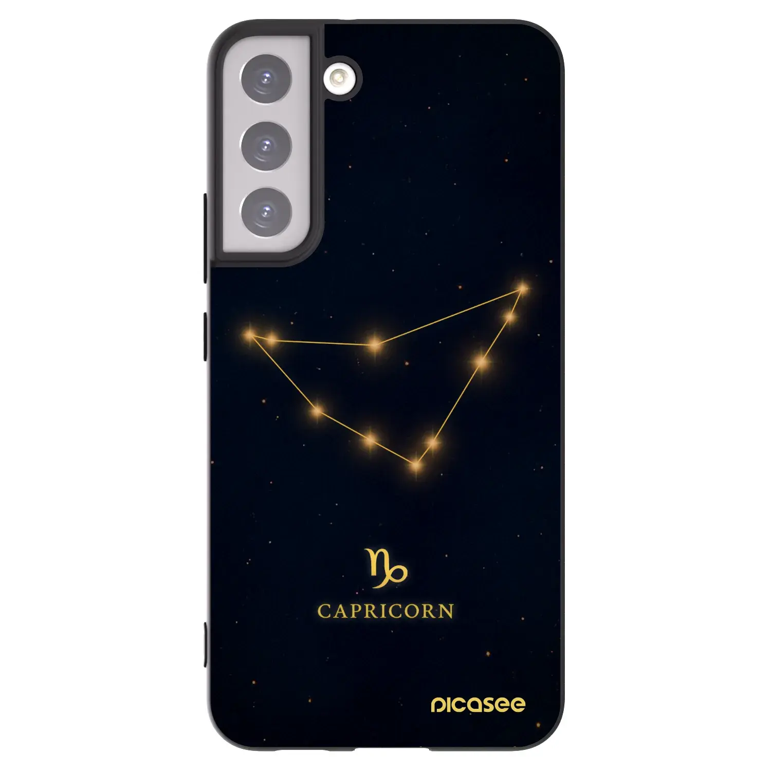 Silikonový černý obal pro Samsung Galaxy S22+ 5G - CAPRICORN