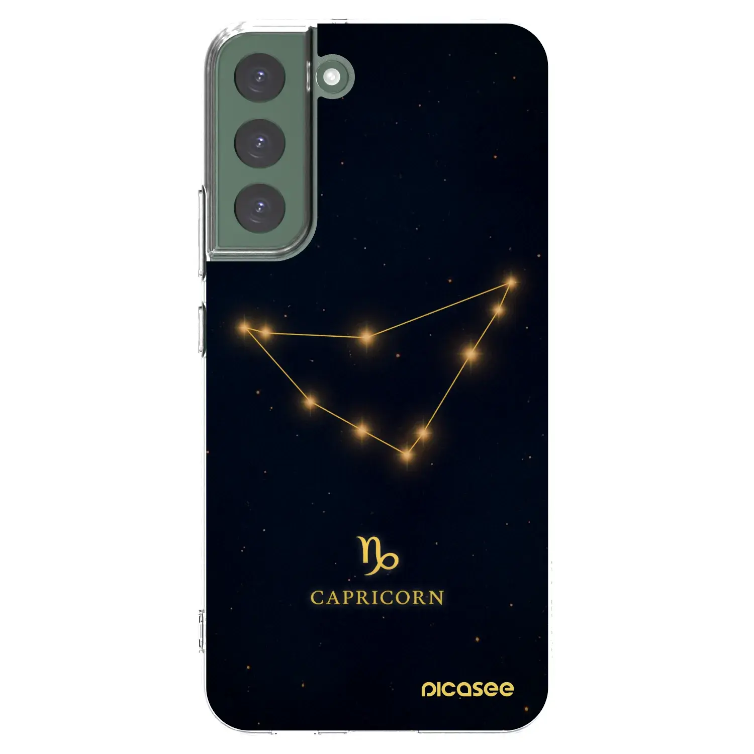 Silikonový průhledný obal pro Samsung Galaxy S22+ 5G - CAPRICORN